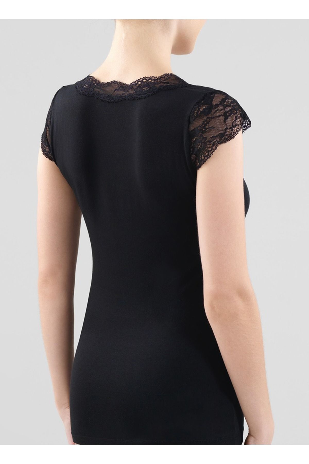 Blackspade-Tricou damă 1348 - Negru 2