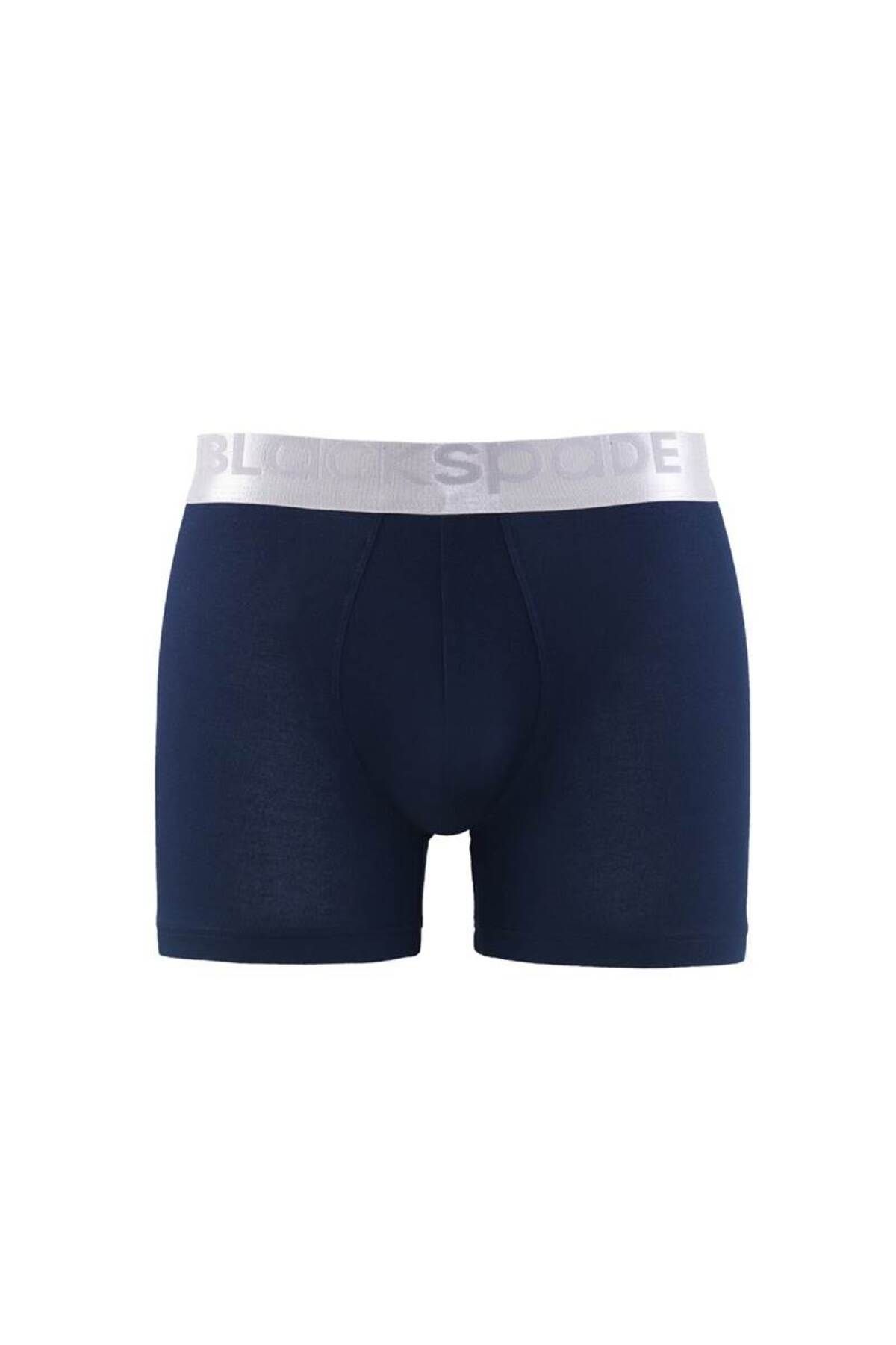 Blackspade-Men's Modal Elastane Boxers - Navy Blue 9303 6