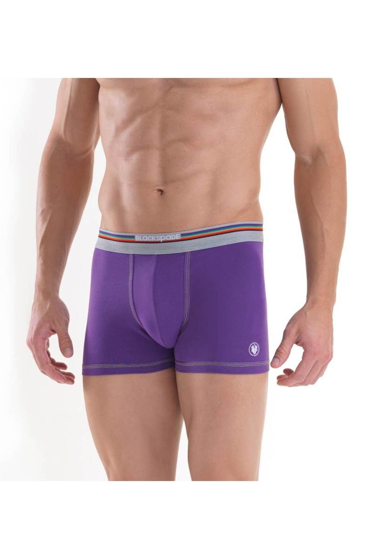 Blackspade-Men's Cotton Elastane Boxers Colors 9550 - Purple 2