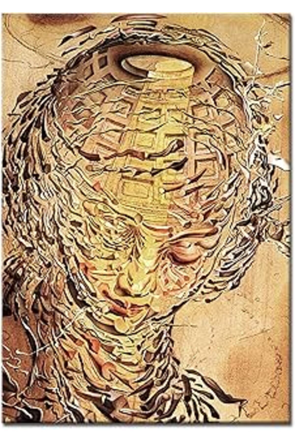 Pazarcan Talya Kanvas Tablo Marry Soyut Sürreal Klasik Rönesans.. Dali Van Gogh Da Vinci Klimt Bruegel.. 100