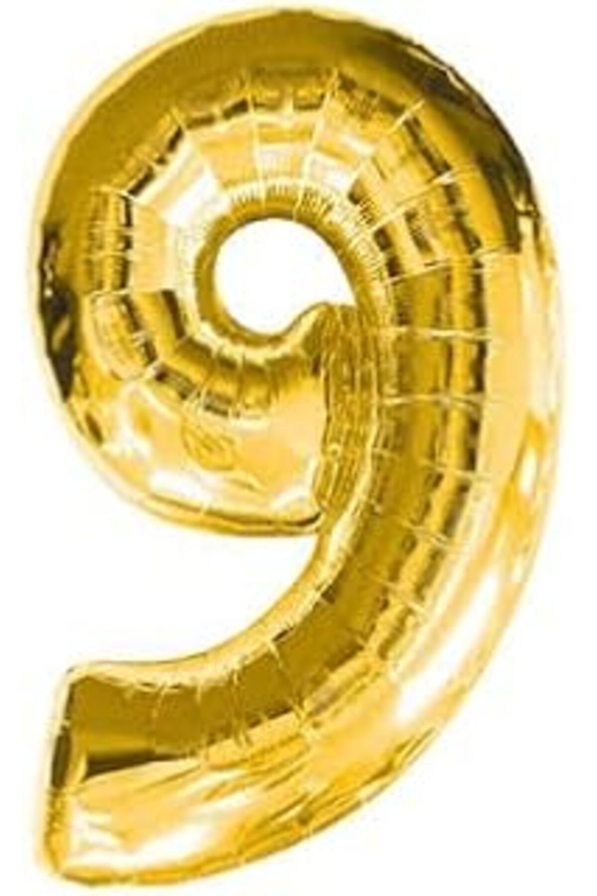 robotrend Benim Marifetlerim - 9 Rakamı Altın Folyo Balon 40 Inch 90 Cm