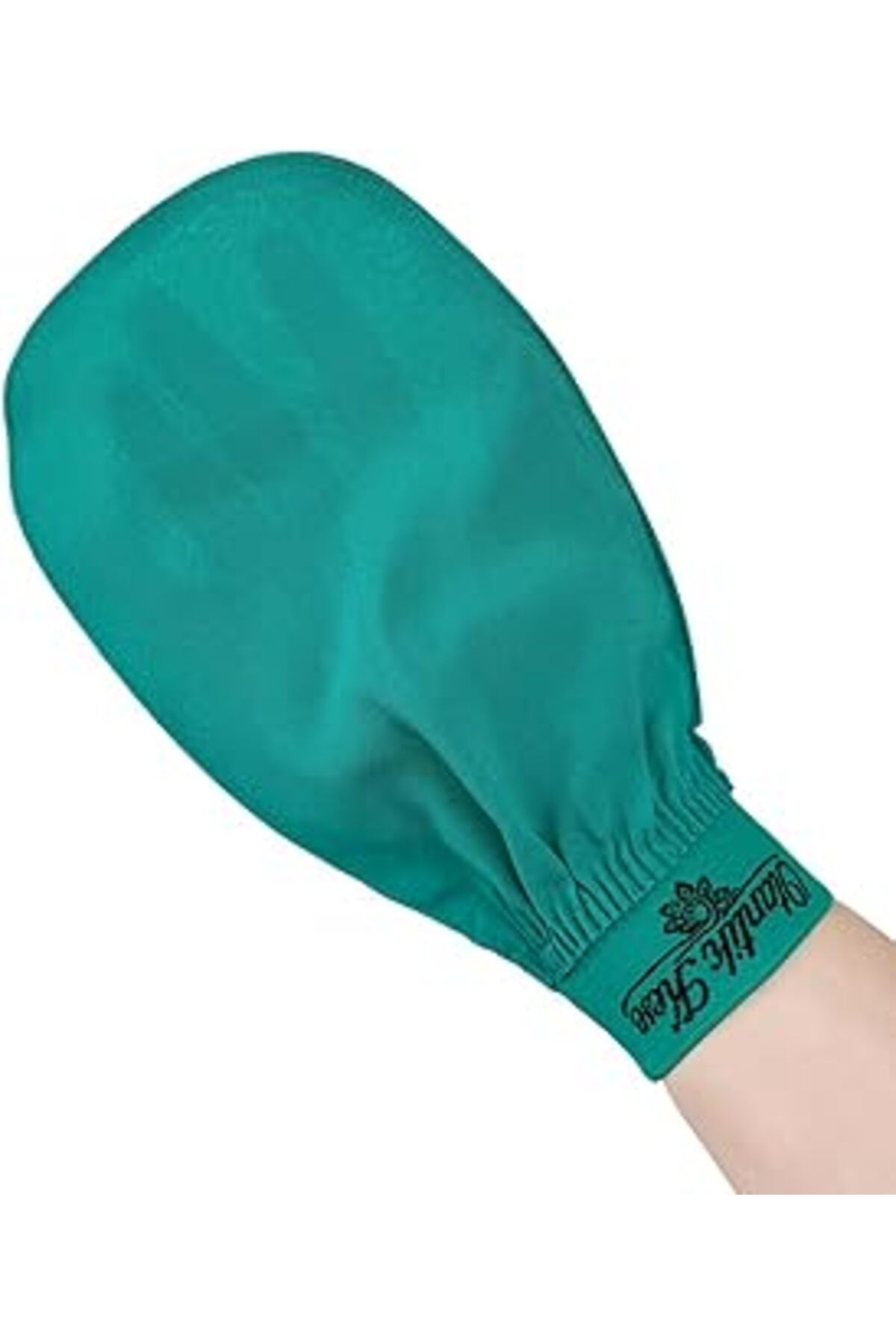 Mu Art Otantik Kese Yeşil Ipek Banyo Kesesi, Hamam Kesesi, Duş Kesesi Peeling Eldiveni%100 Floş Kese