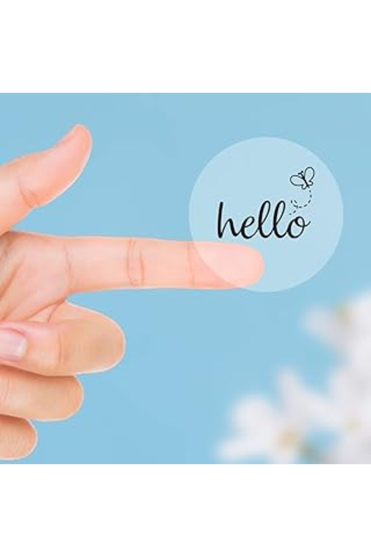 Hepta Collection Şeffaf Sticker, Hello 10 Sayfa