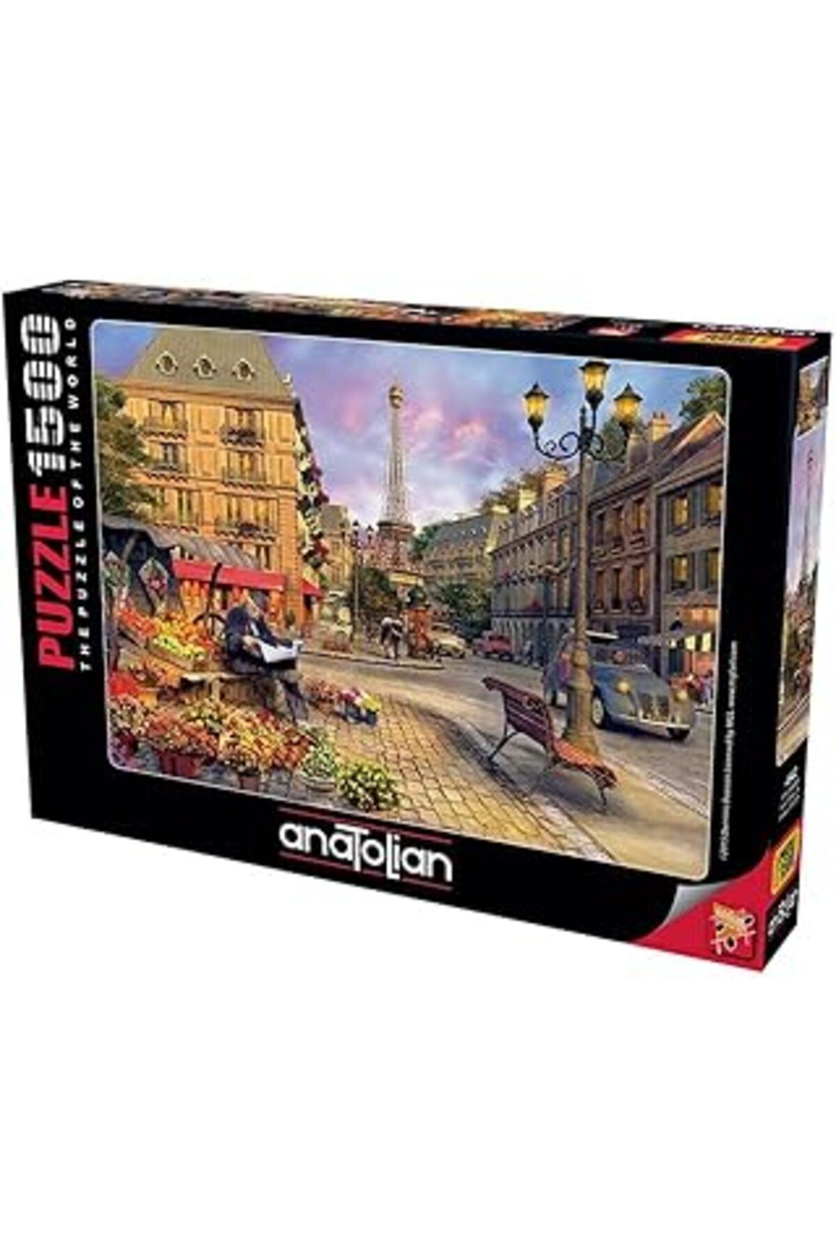 Hepta Collection Anatolian Puzzle - Paris Sokakları / 1500 Parça, #4542