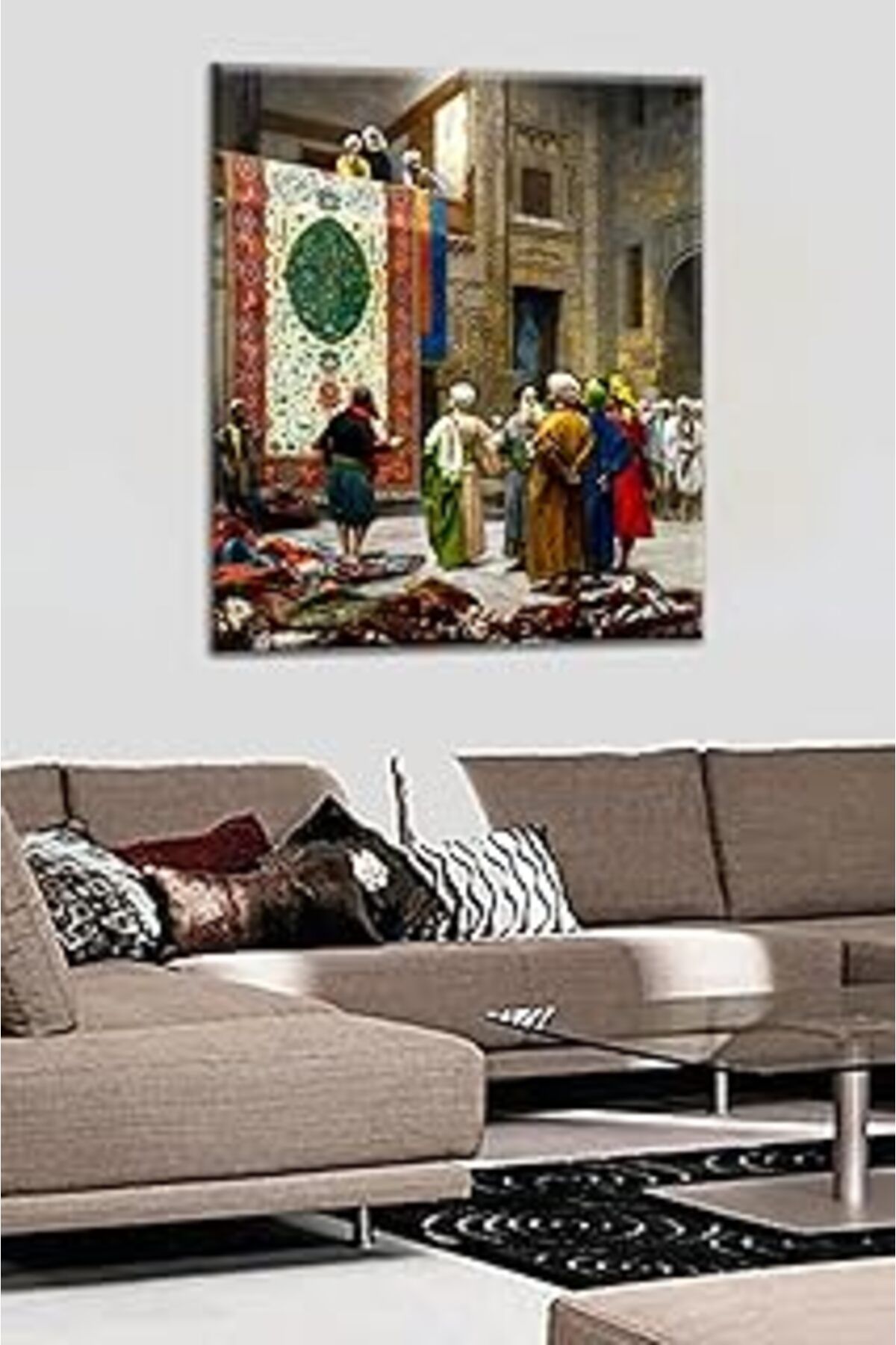 Pazarcan Talya Tablo Halı Satıcı. 100X70 Cm. Zengin Içerik Için Mağazamızı Ziyaret Ediniz.. 100 X 70 No-9258