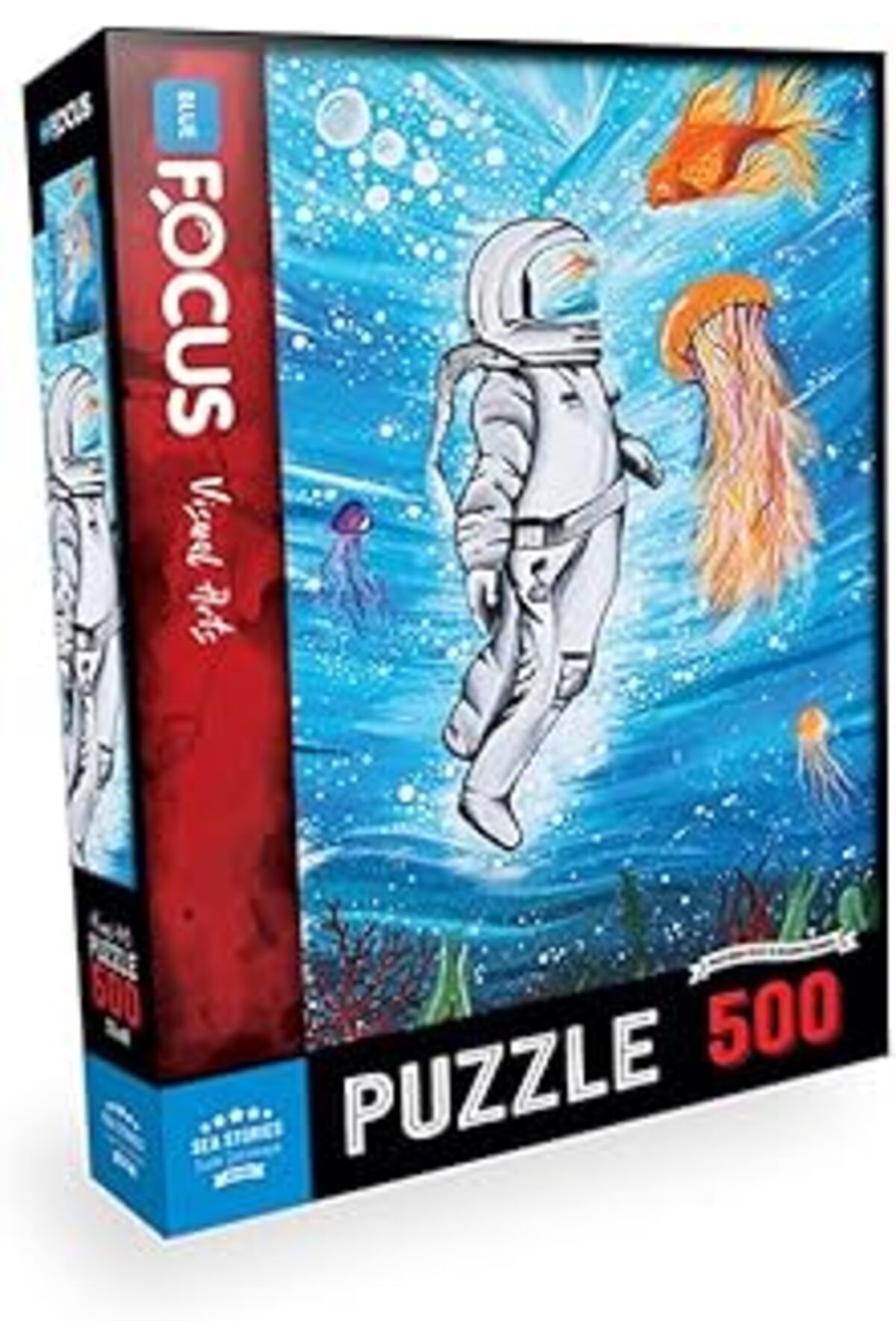Pazarcan Blue Focus 500 Parça - Sea Stories (Deniz Öyküleri)