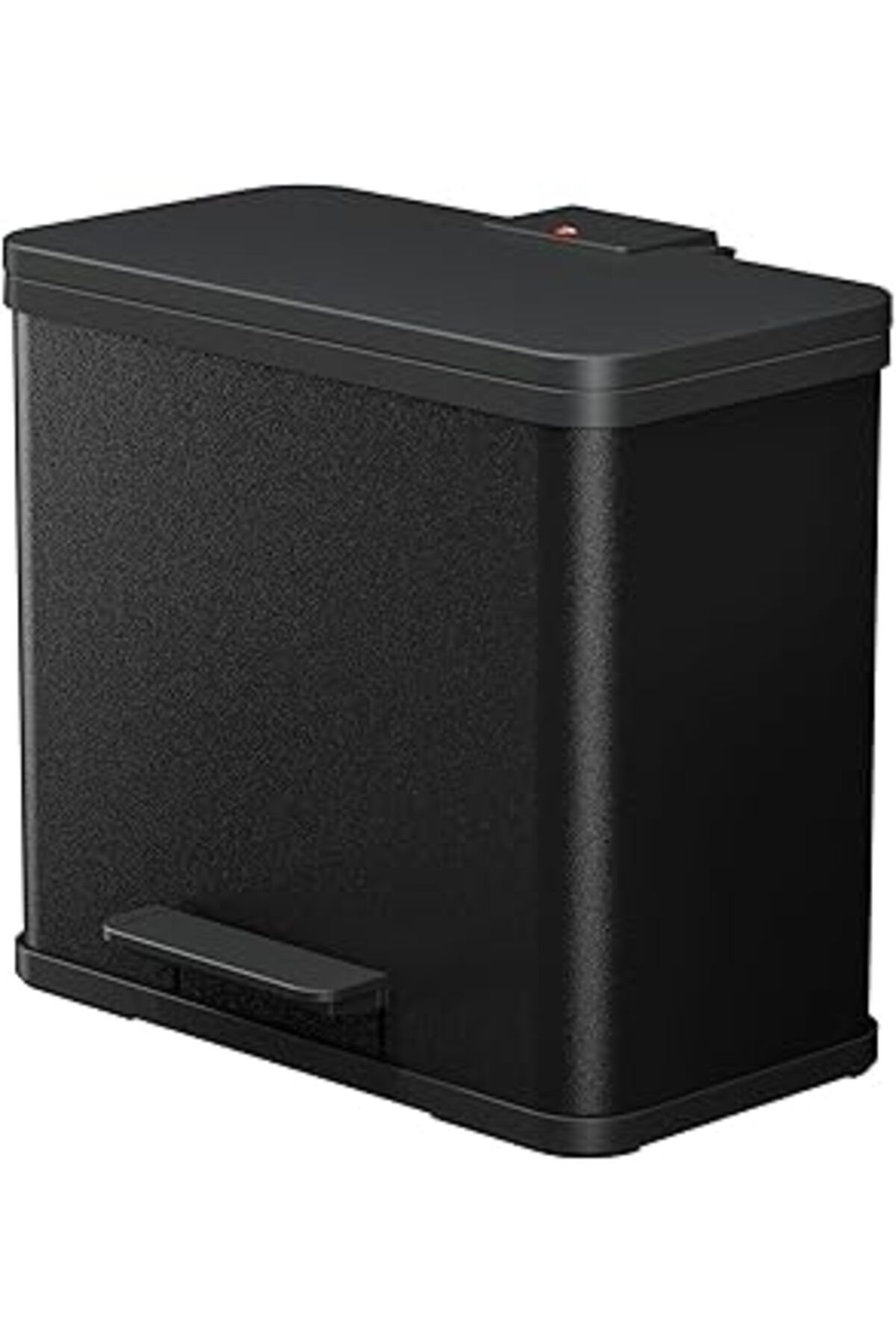 robotrend 0630 – 200, Öko Duo Plus L, Pedallı-Abfalltrenner, 17 + 9 Litre, Metal, Siyah, 47 X 35 X 44 C