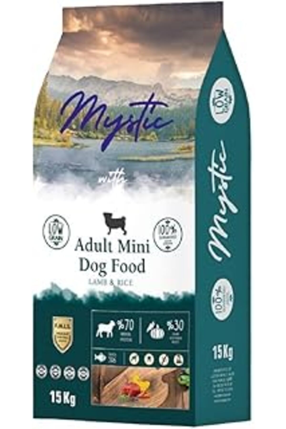 shop Mystic Az Tahıllı Yşkin Köpek Sı Mini Orta Kuzulu 15 Kg