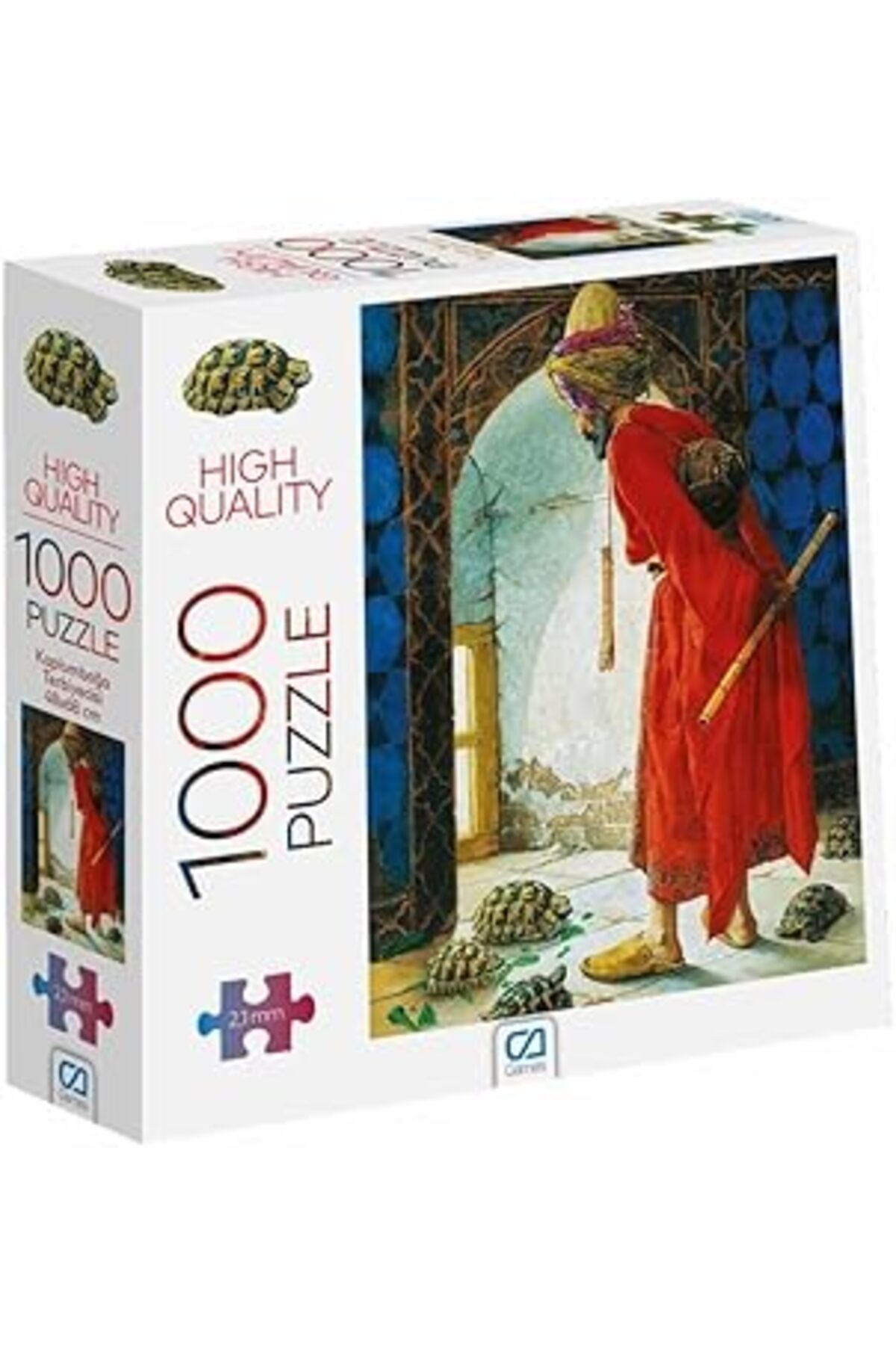Hepta Collection Ca Games Puzzle Kaplumbağa Terbiyecisi 1000 Parça Ca.7006