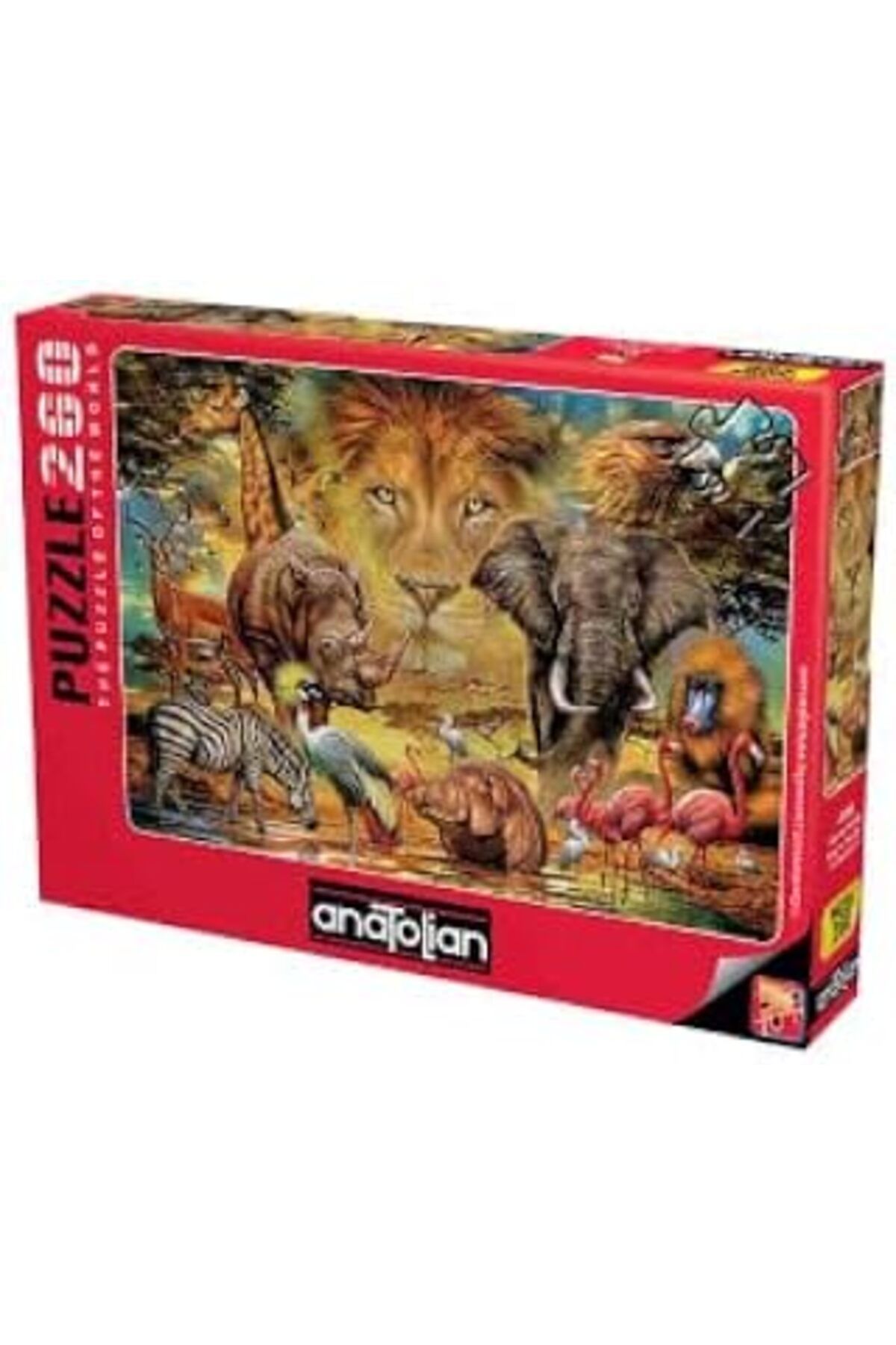 Mu Art Anatolian Puzzle - Hayvan Krallığı / 260 Parça Puzzle, #3342
