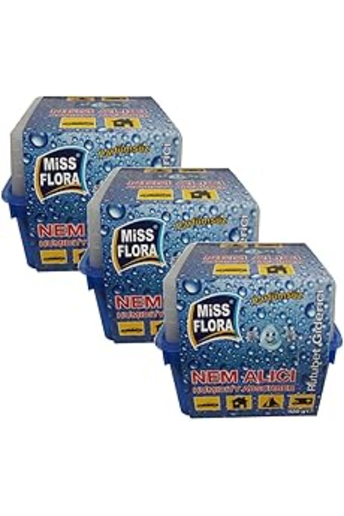 Mu Art Ahşap Miss Flora Nem Alıcı 450 G 3' Lü Paket