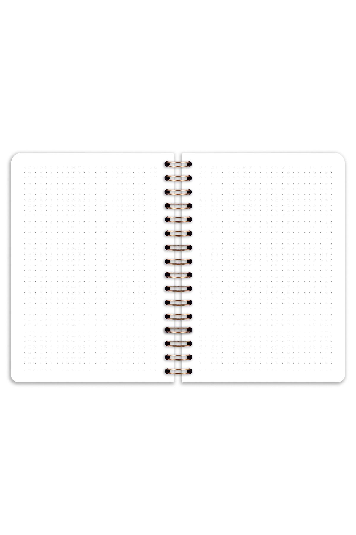 Matt Notebook-Spirilli Elastic Dotted A5 Notepad 15X21 cm Cowgirl Boots 8