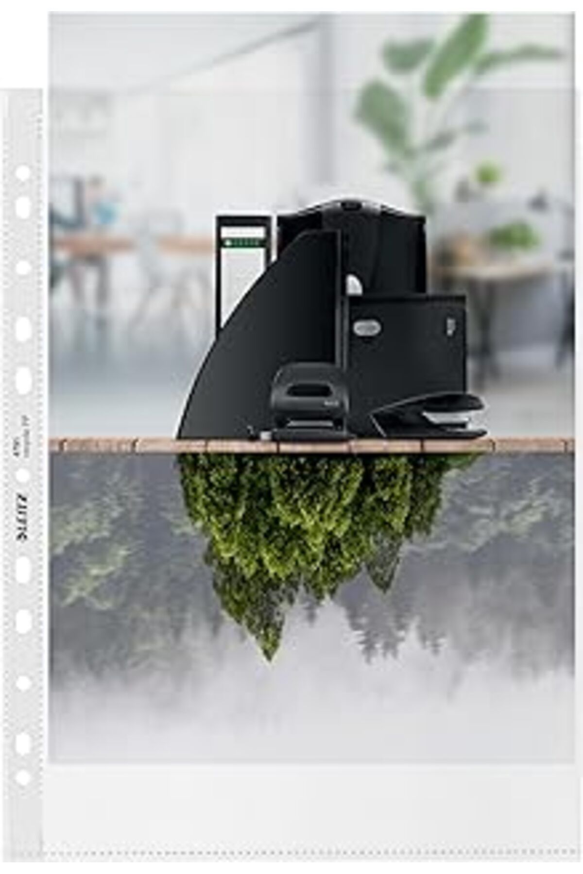 NETWORK ART Leitz Recycle Poşet Dosya, A4, Şeffaf, 25 Adet