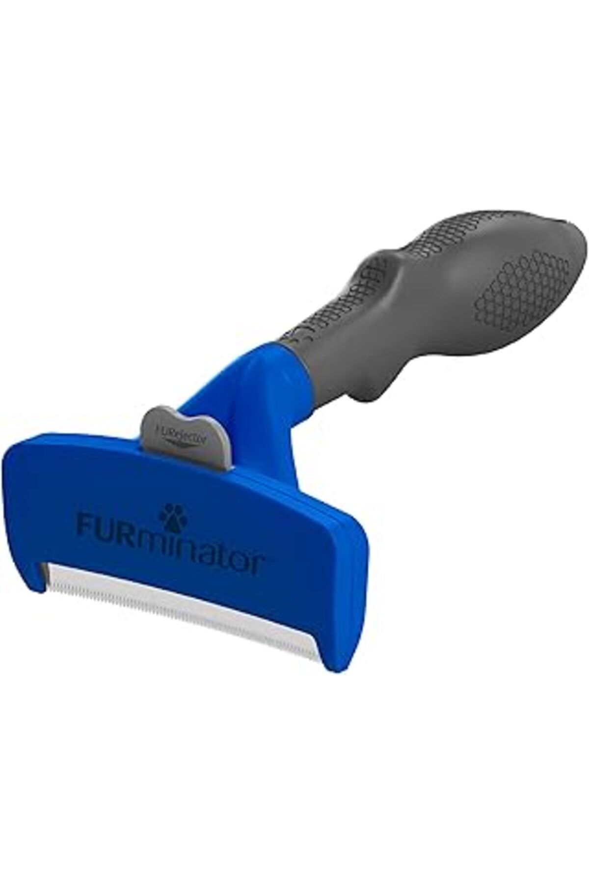 Mu Art Ahşap Furminator Undercoat Deshedding Büyük Köpekler Alet, Uzun Saç, Mavi, 250 G (TEKLİ PAKET)