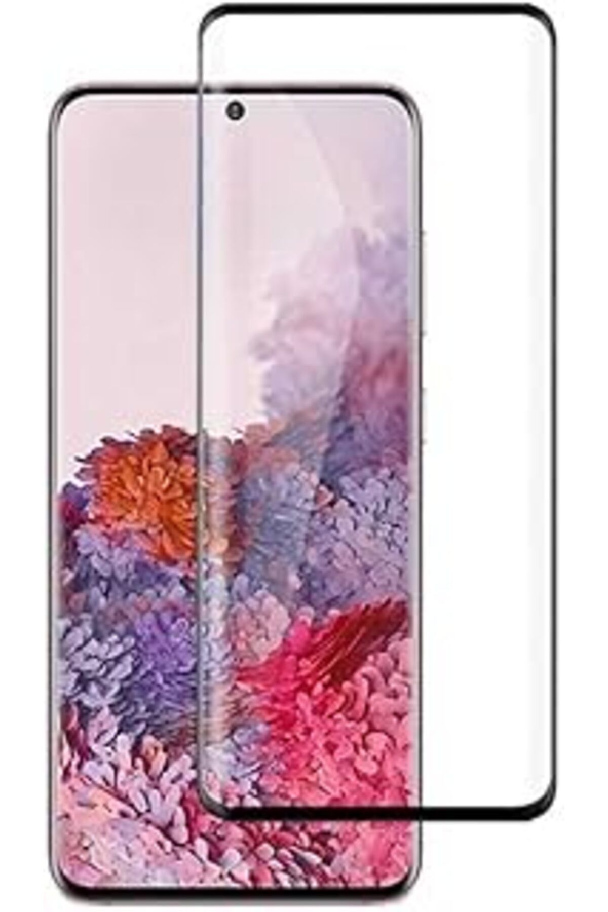 Pazarcan Rotaks Case (Rtksnm1812) Ekran Koruyucu Seramik Esnek Tam Kaplar Galaxy S21 Fe Ile Uyumlu