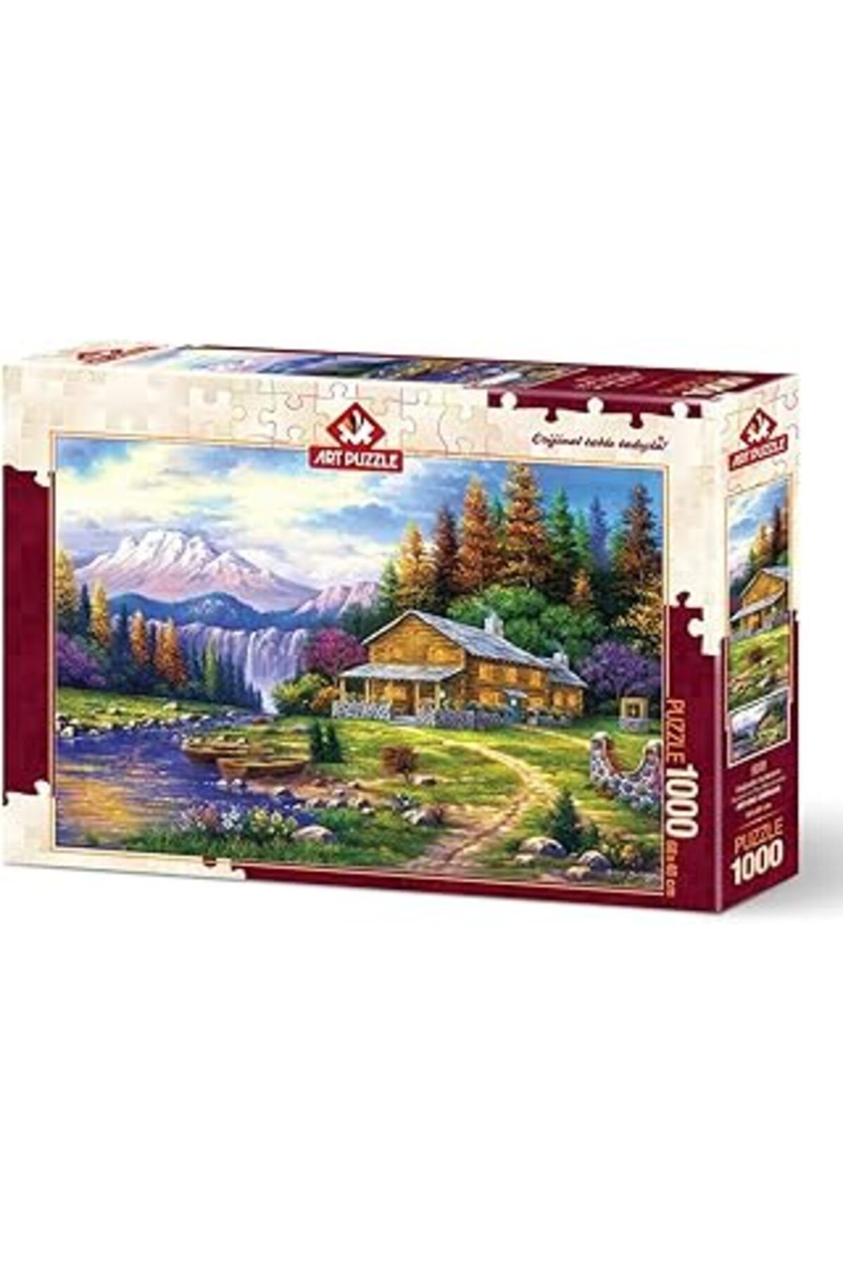 Pazarcan Art Puzzle Dağlarda Günbatımı 1000 Parça Puzzle