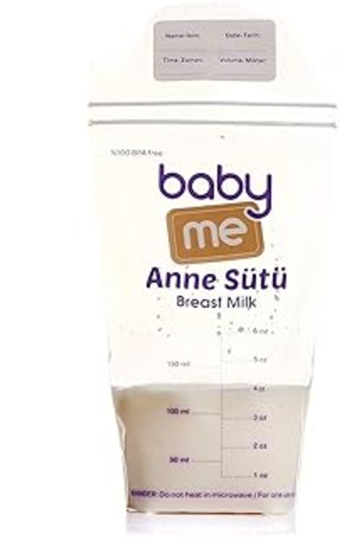 Hepta Collection Ebebek Baby Me Anne Sütü Saklama Poşeti 50 Adet - Avantajlı Paket