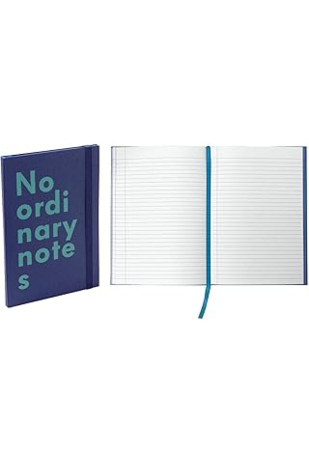 robotrend Nava No320A No Ordinary Not Defteri A5 Turuncu Çizgili Defter