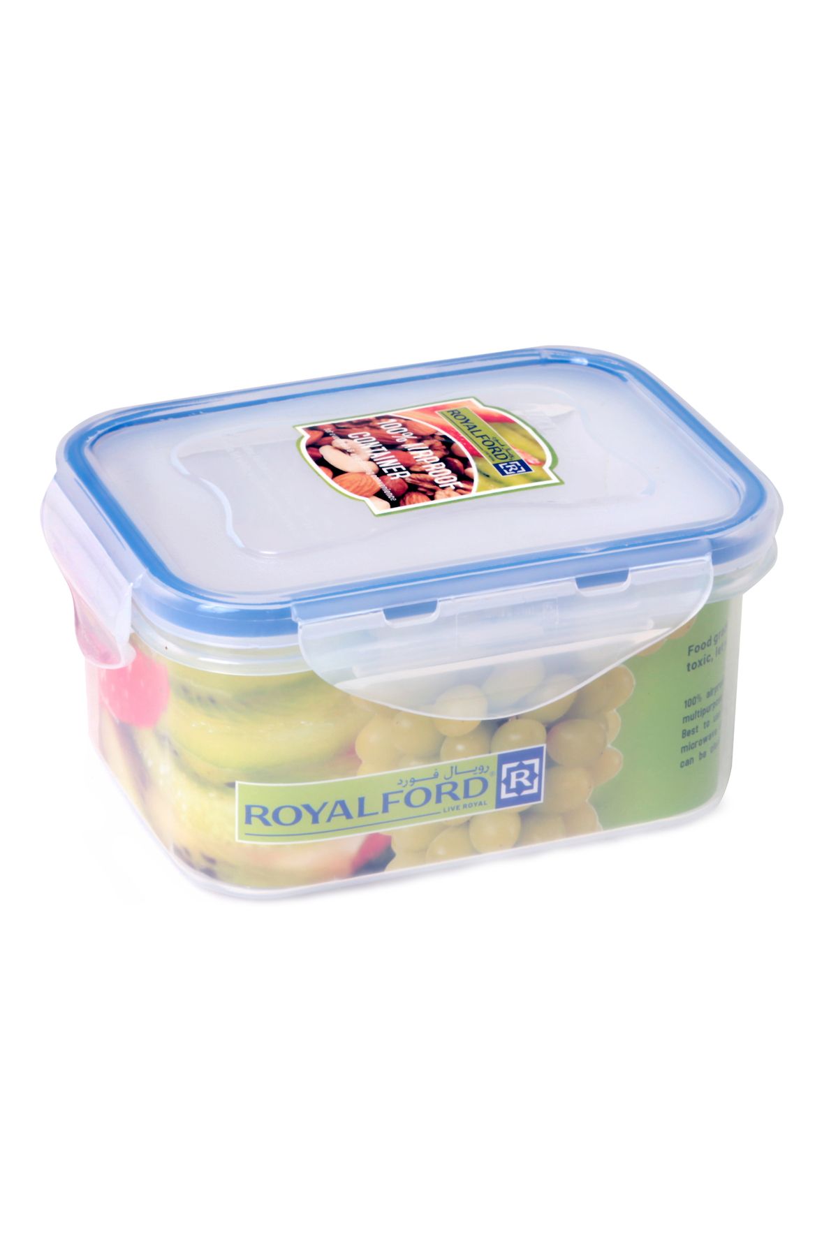 ROYALFORD-RF5890 Transparent Airproof Box, 500 ML, Meal Prep 2