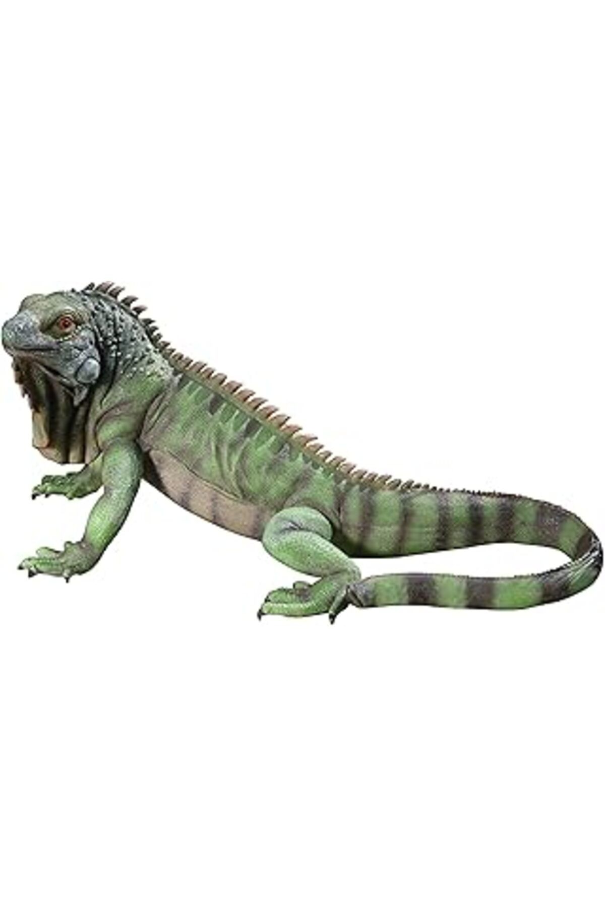 Mu Art Ahşap Design Toscano Iggy Der Leguan Bahçe Heykeli, Poliresin, Tam Renkli, 24 X 56 X 22 Cm