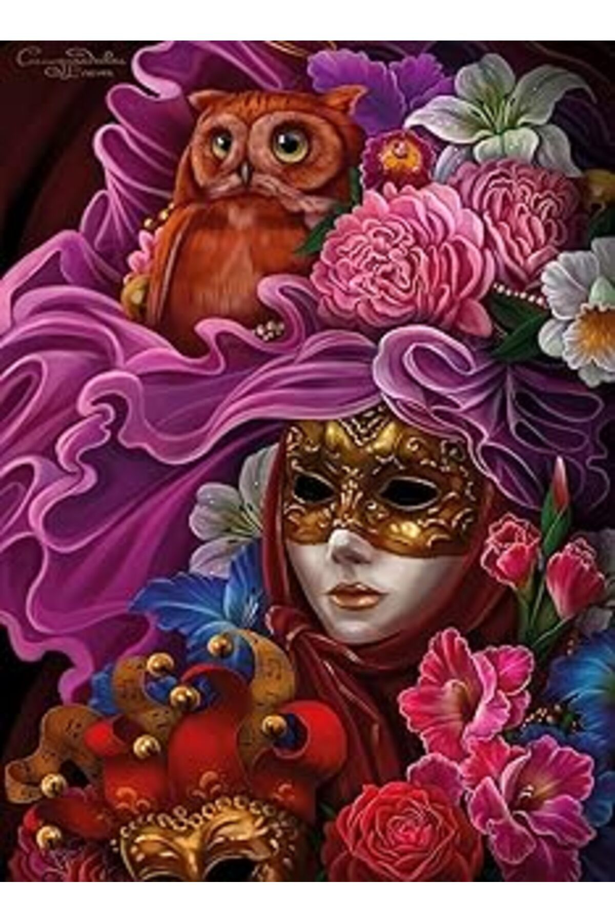 NETWORK ART Nova Puzzle 1000 Parçalık Maske