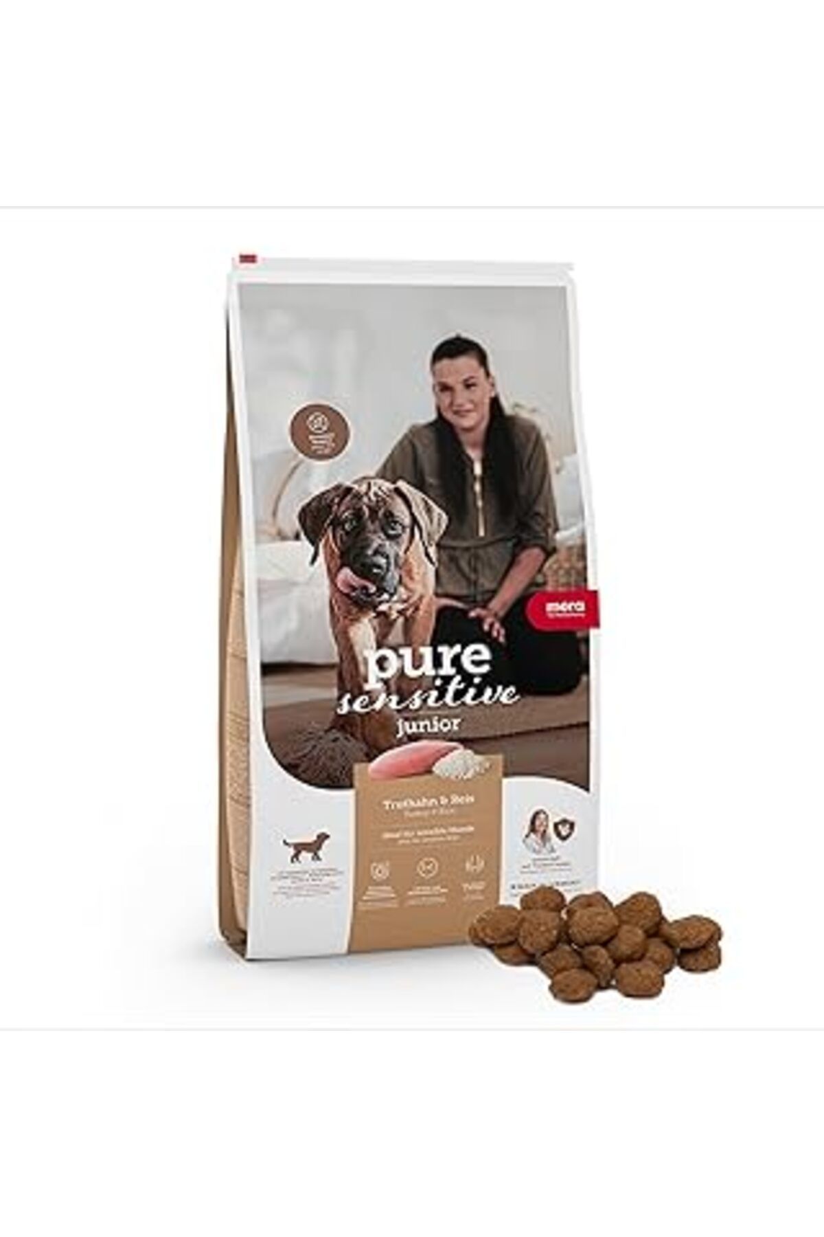 Pazarcan Mera Pure Sensitive Hindili Yavru Köpek Maması (6-12 Ay) 4 Kilogram