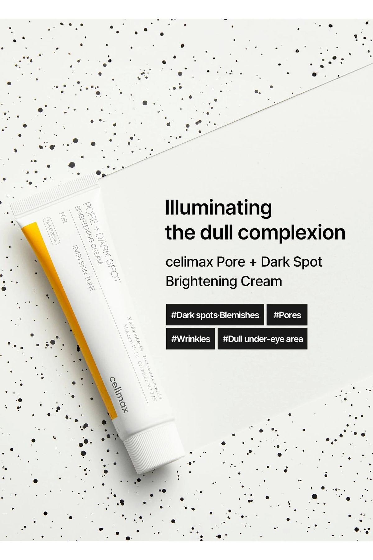 کرم صورت روشن کننده نقطه تیره 35 میل لکه سفید رنگ GLOBALCARE Celimax