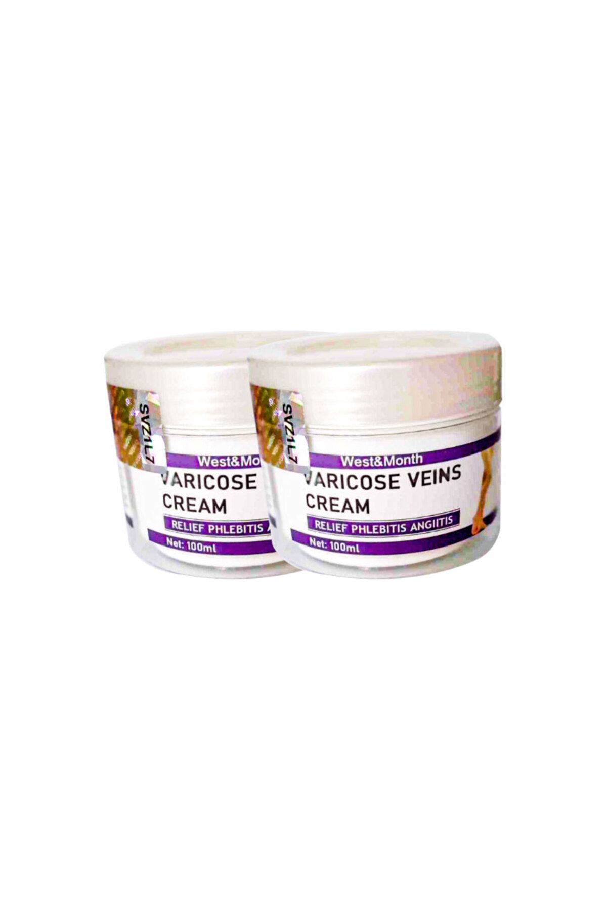 HİNTOHU Varicose Vein Defense Cream 100 ml West Month Ölçeğinde 2 Adet Kremi