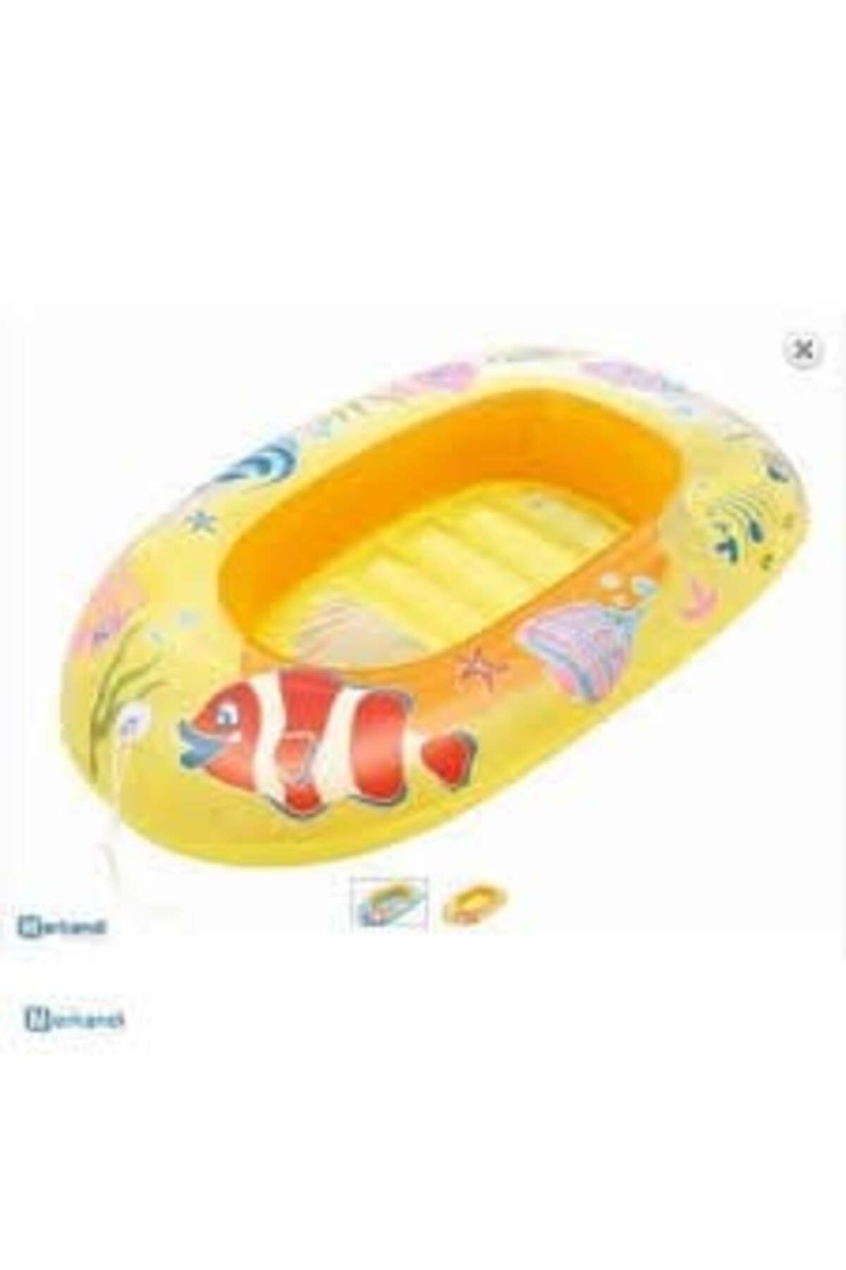 BESTWAY Pencereli 112x71 Cm Çocuk Botu - 34036 SARI