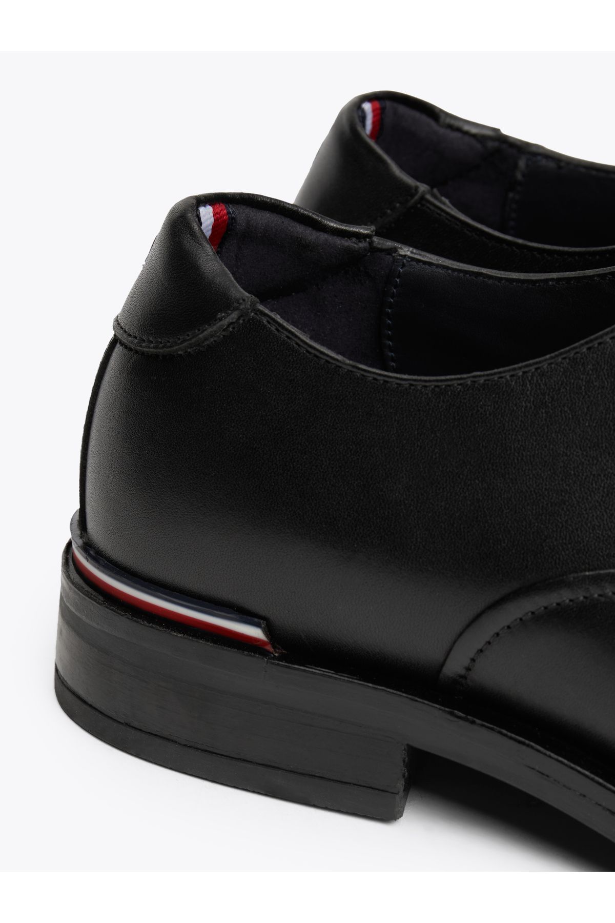 Tommy Hilfiger-Men Black Derby Shoes 6