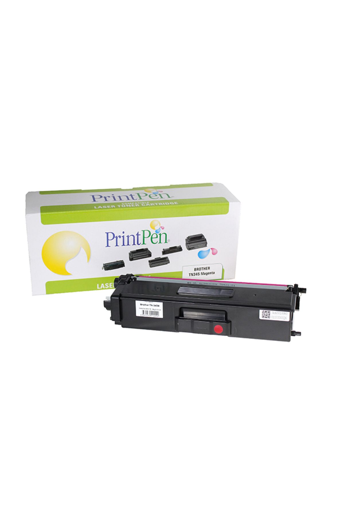 Printpen BROTHER TN-345M Kırmızı (3.5K) Muadil Toner