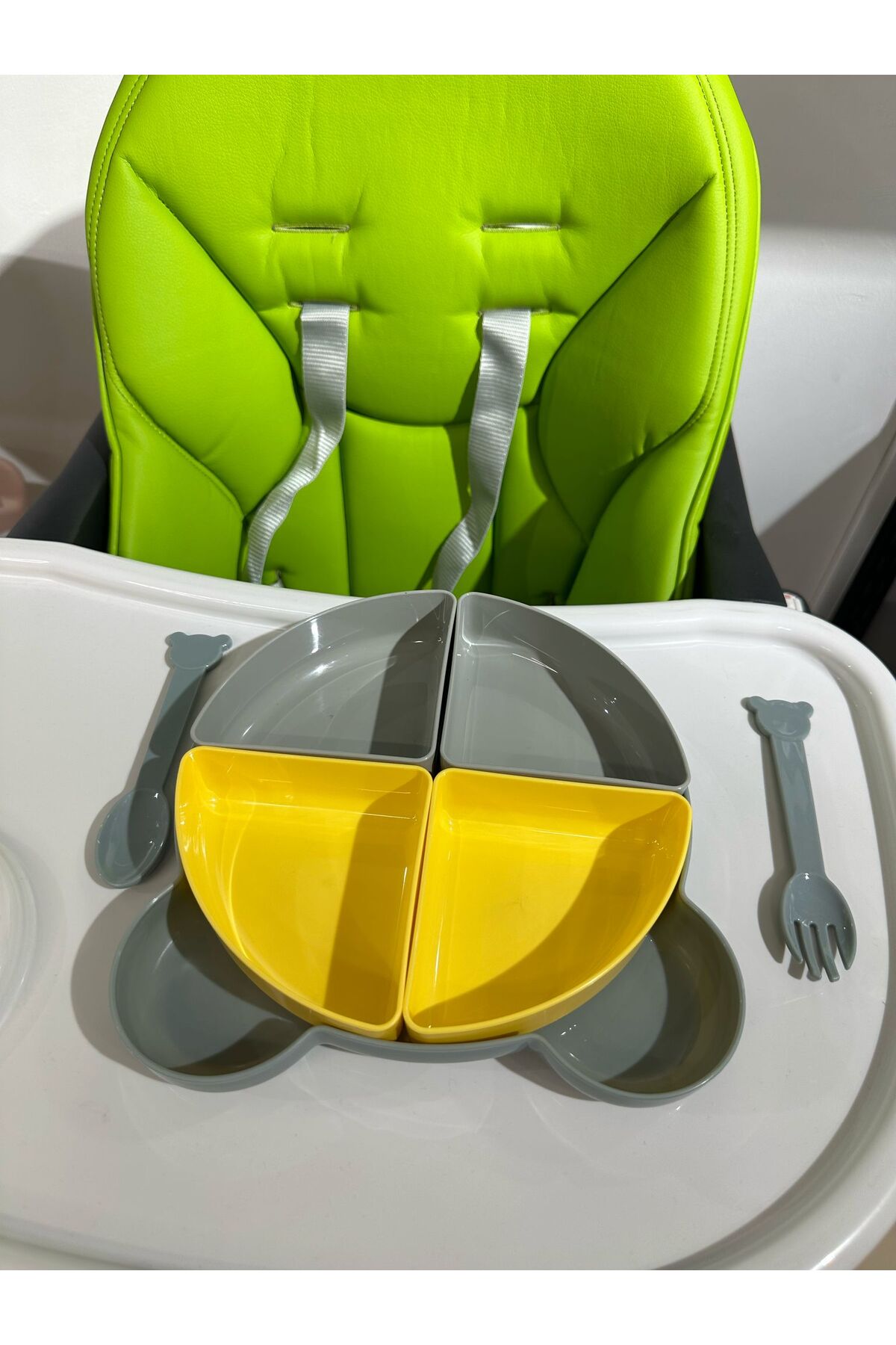 nioni 4 Bölmeli 7 Parça Yemek Seti fotoğrafı 2 (önizleme)