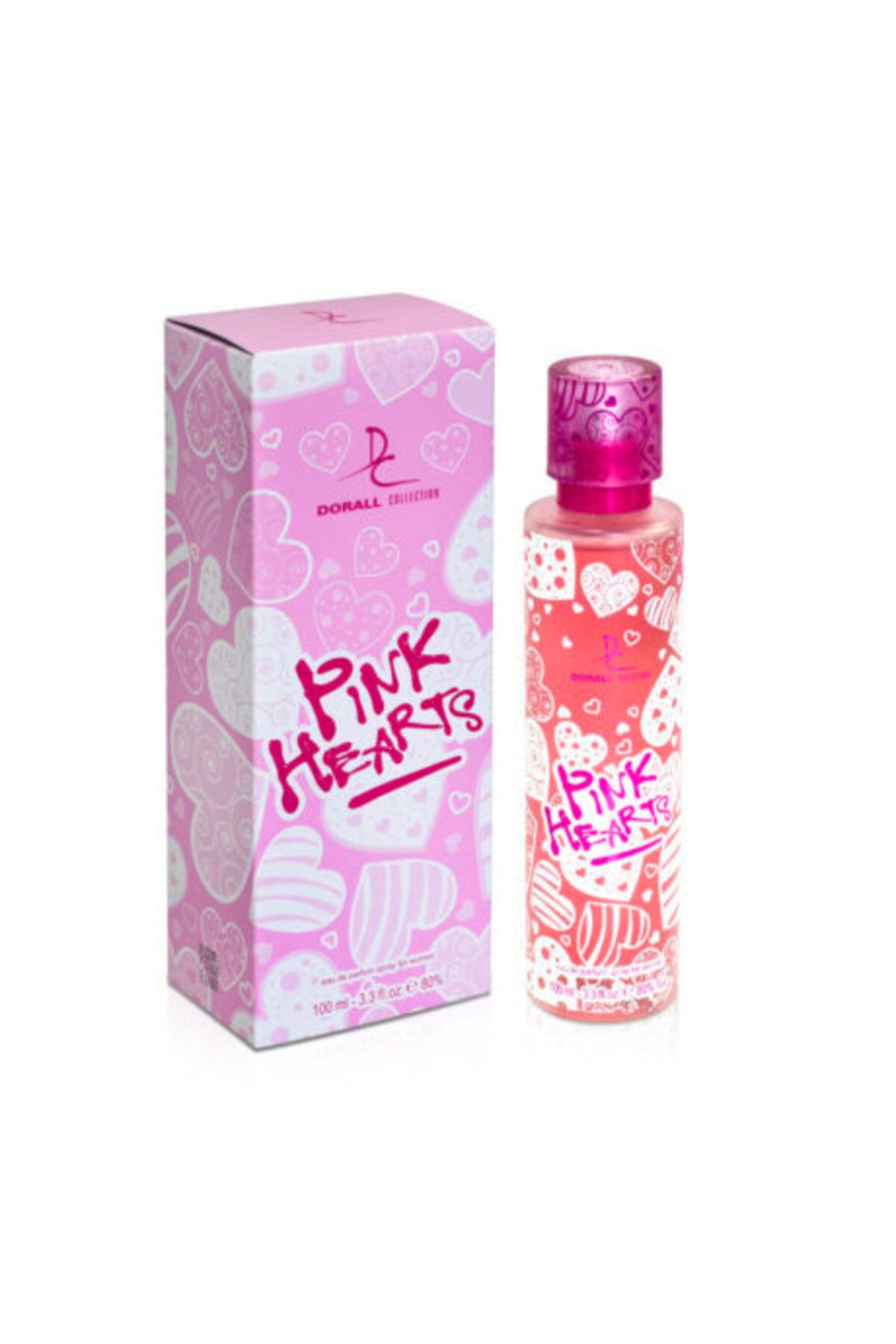 DORALL COLLECTION PINK HEARTS EDT 100 ML