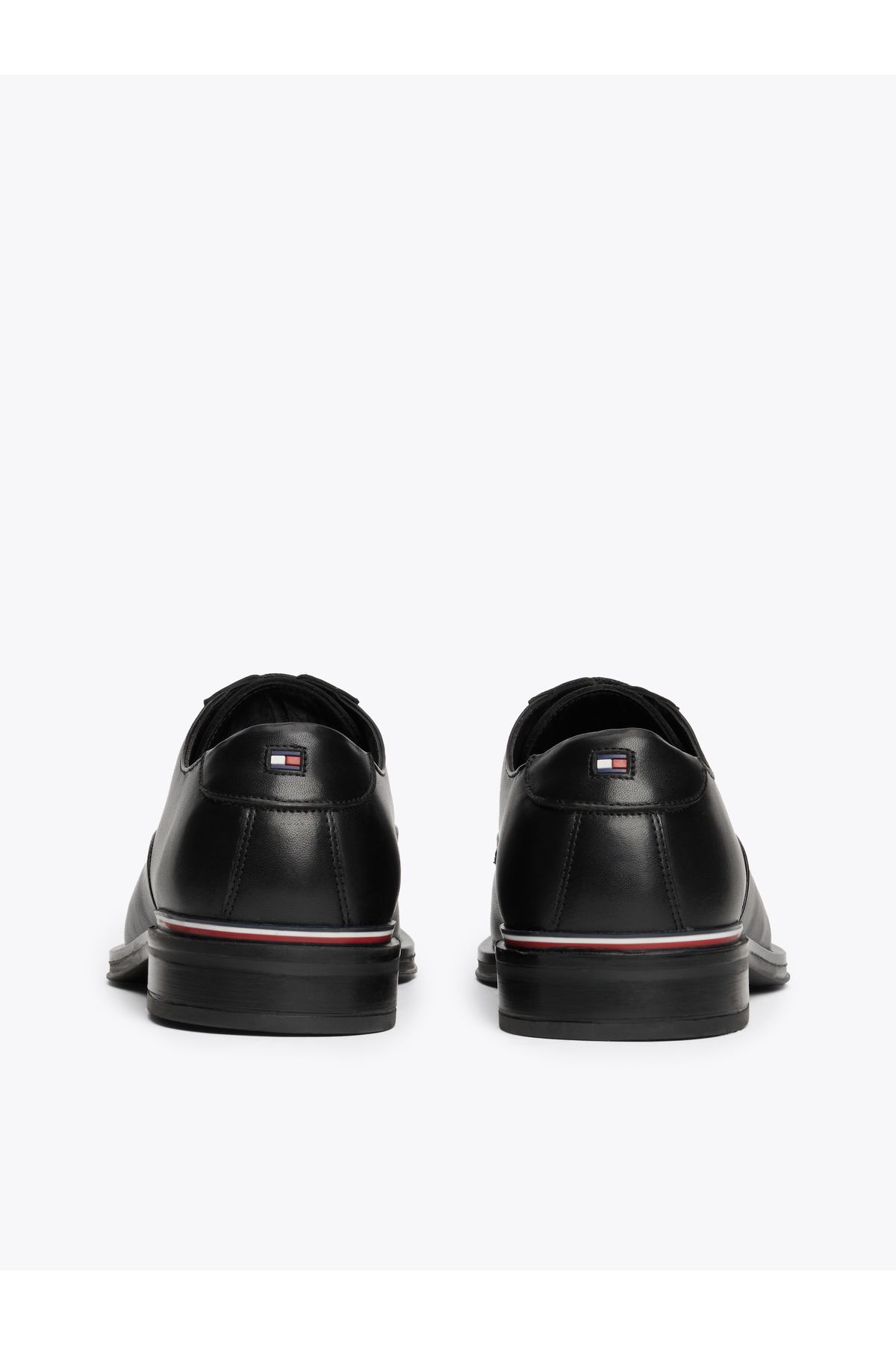 Tommy Hilfiger-Men Black Derby Shoes 4