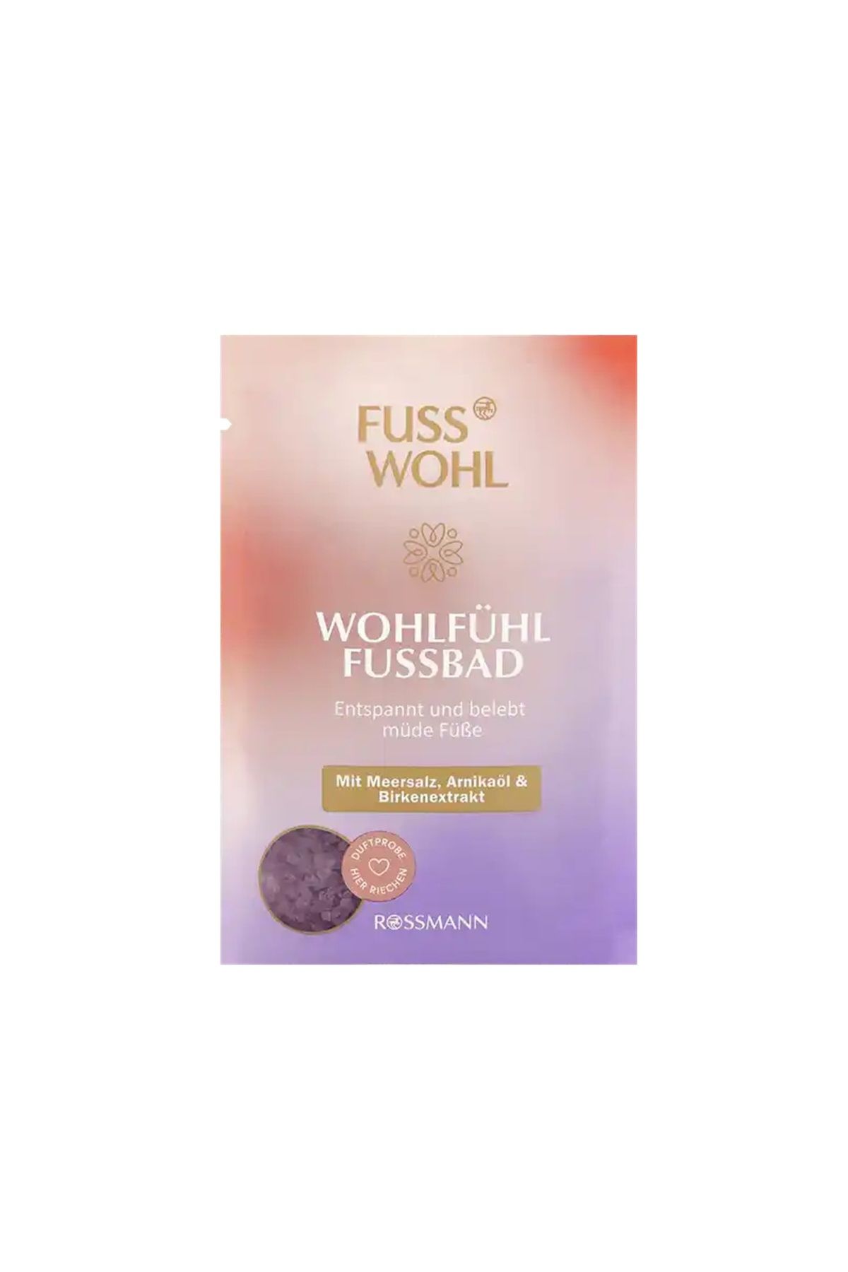 Fusswohl Ayak Banyosu Deniz Tuzu 40 gr