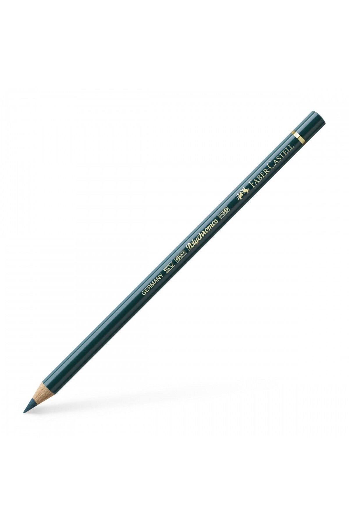 Faber Castell-Faber-Castell Polychromos Colored Pencil, Dark Cobalt Green 1
