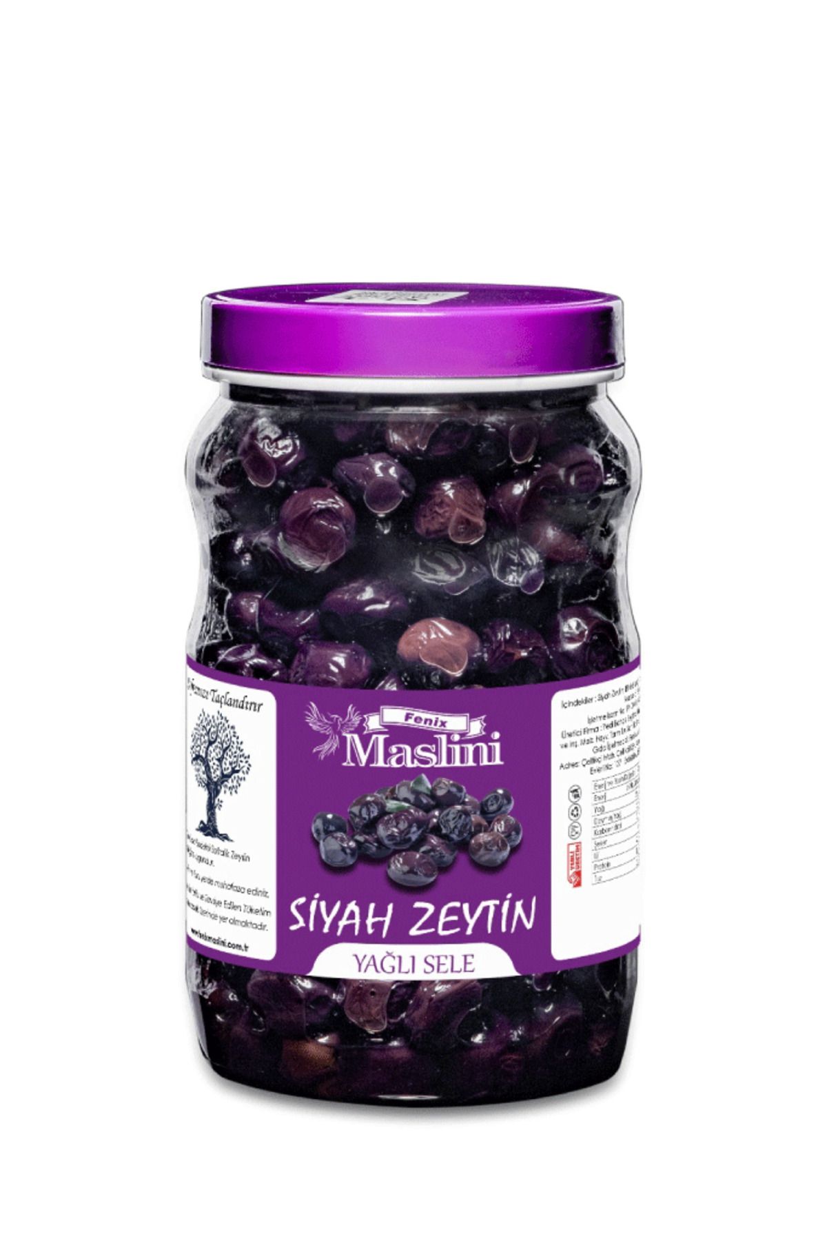 FENİX MASLİNİ, Fenix Maslini Yağlı Sele Zeytin 1 KG