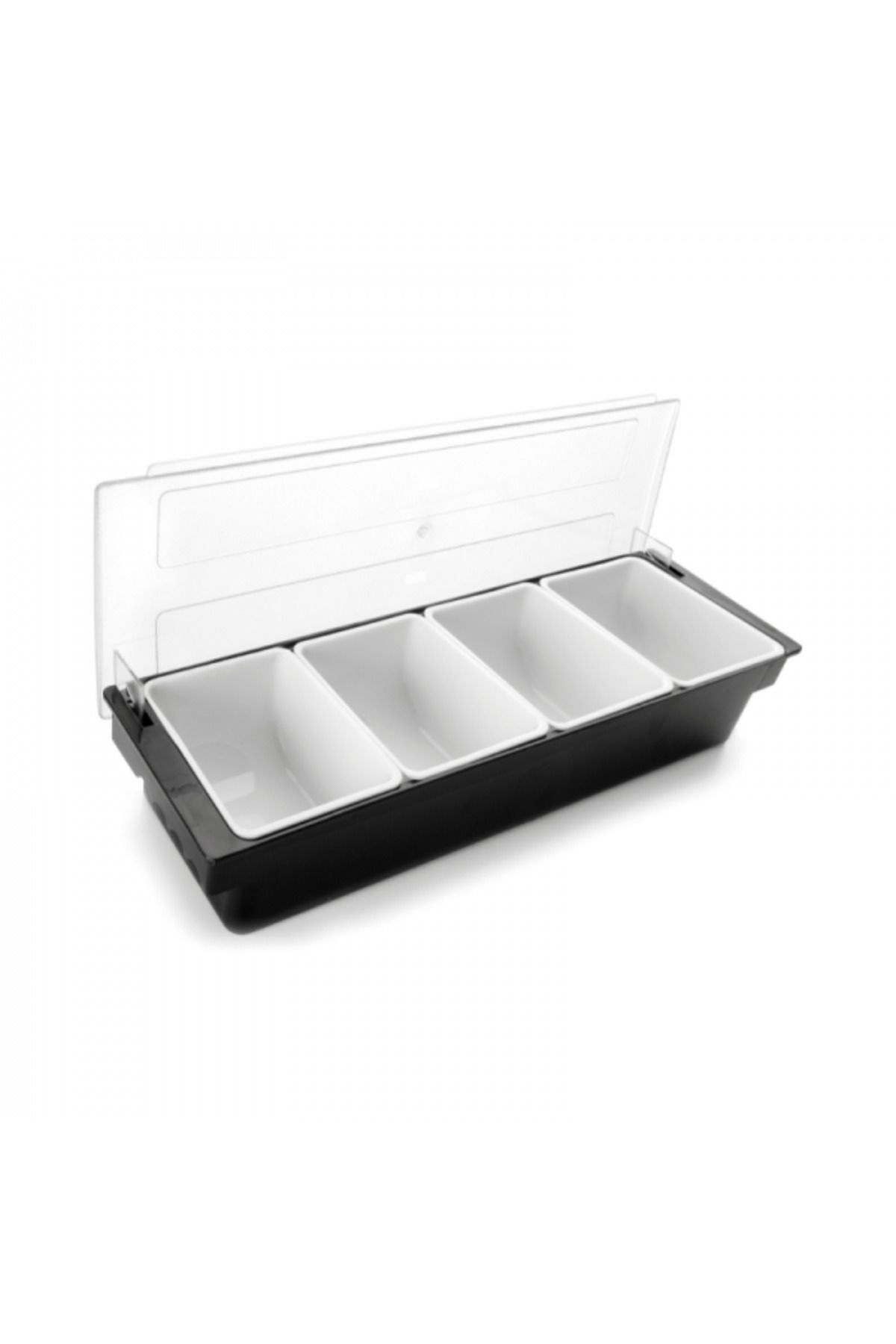 Lacor-Box for ingredients and spices with lid and 4 compartments, 750 ml 1