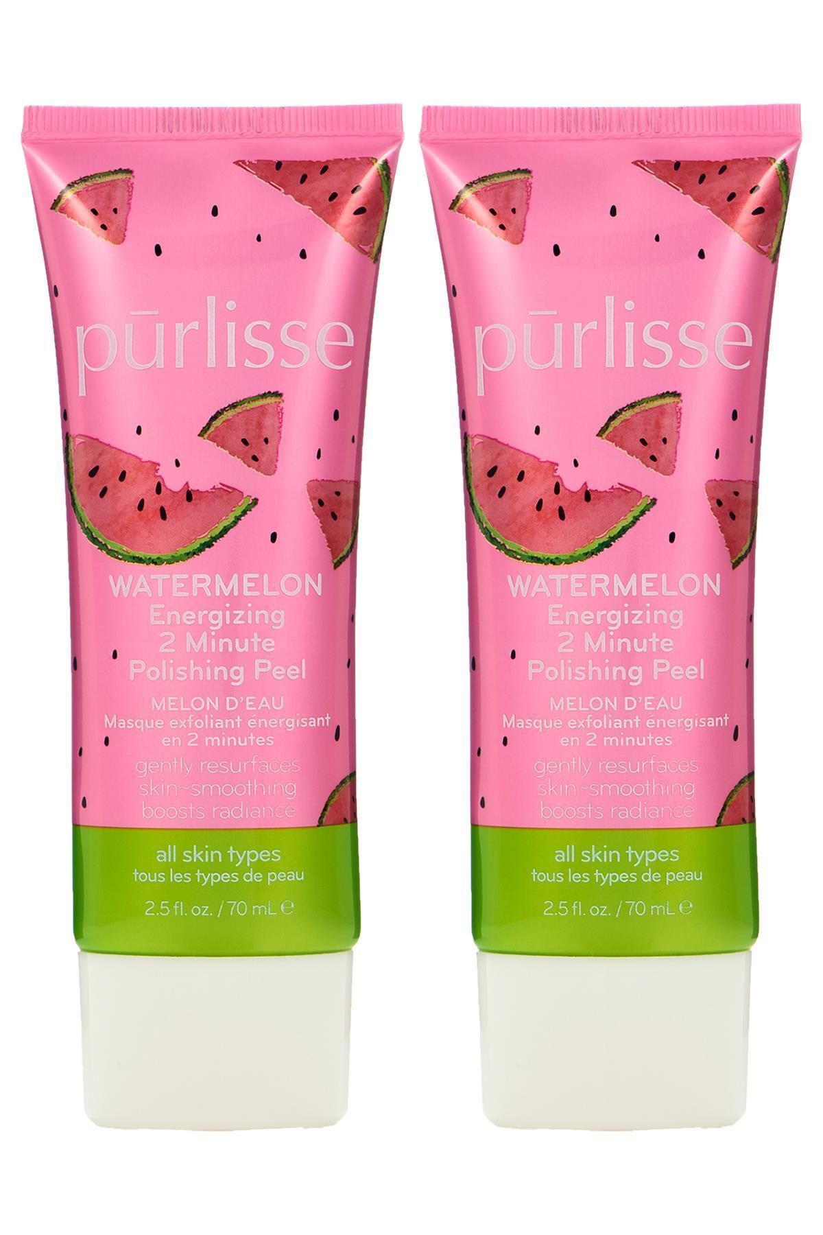 Purlisse Watermelon Yüz Peelingi İkili Set 2x70ML