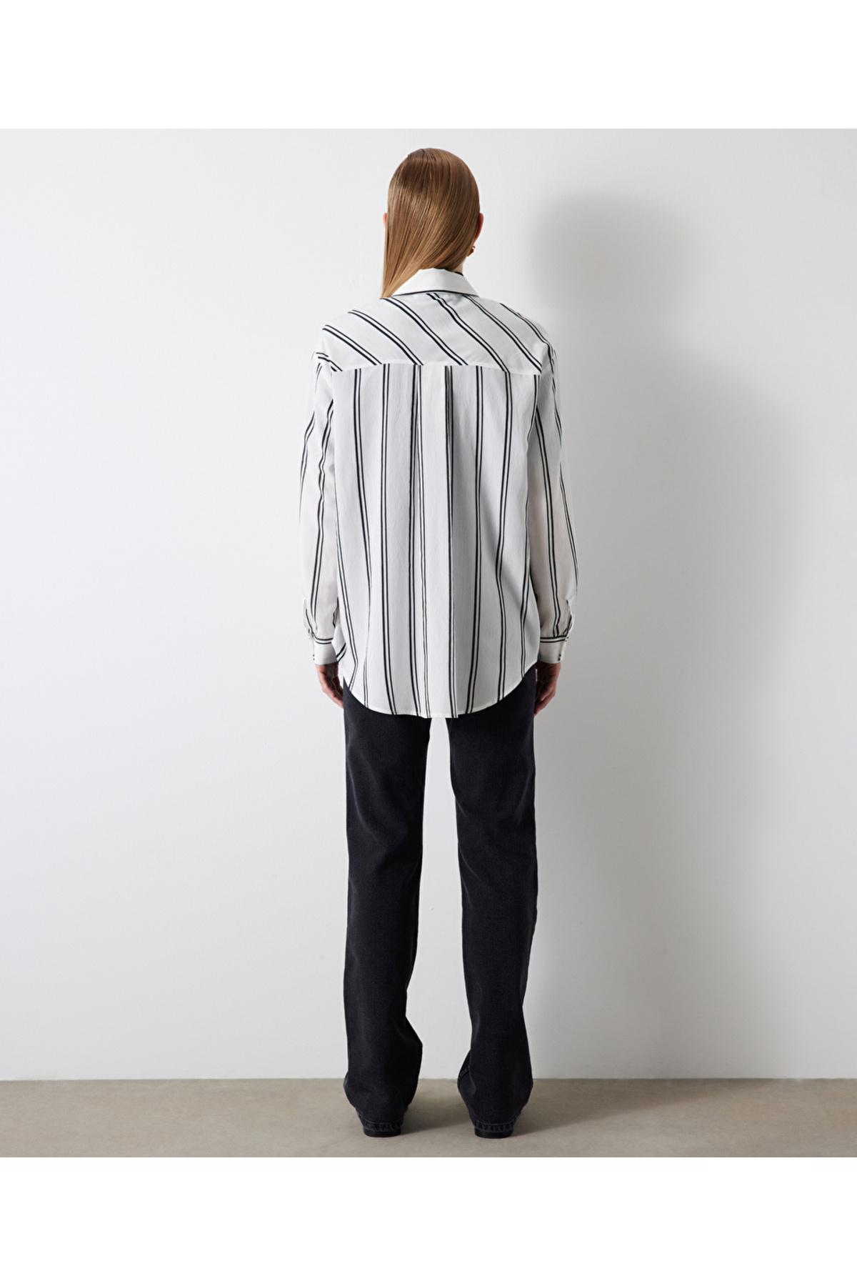 İpekyol-Ecru Woven Shirt 7