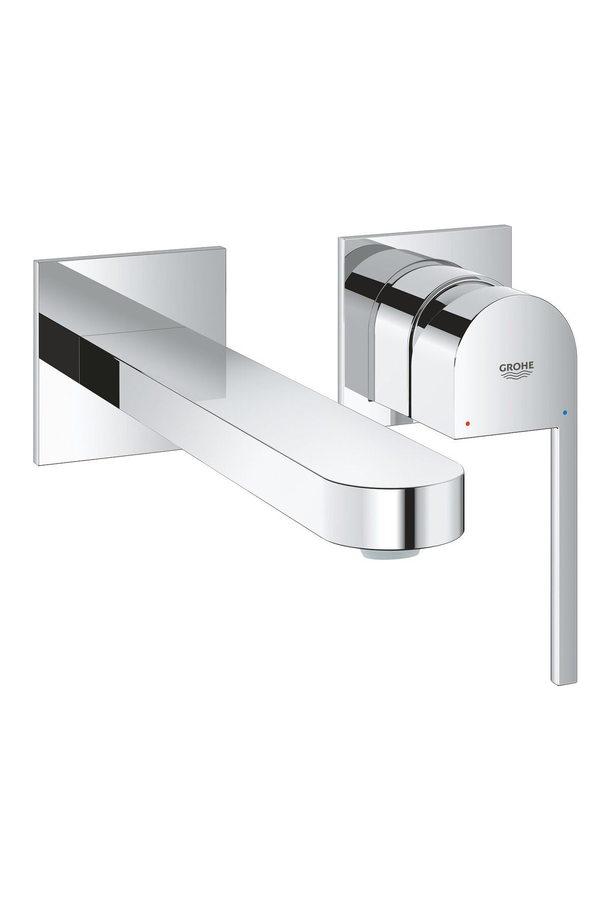 Grohe Baterie Lavoar Grohe Plus , Montare Perete, Aerator, Pipa 200 Mm, Necesita Set Fixare, Crom - One Size