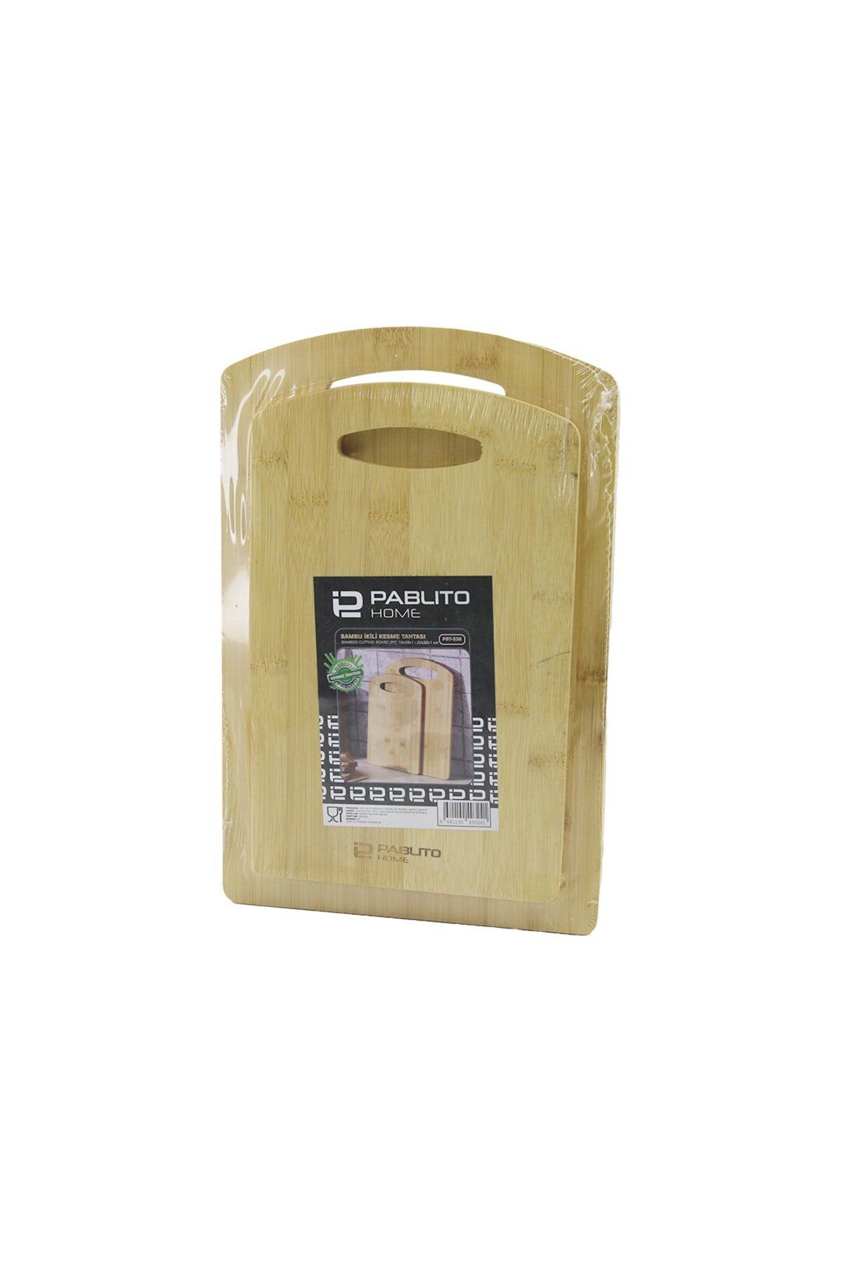 STOREMAX buxystorem 2PCS SET AHŞAP BAMBU KESİM PANOSU - KESME TAHTASI 18X28X1CM--22X32X1CM trendymx 99966