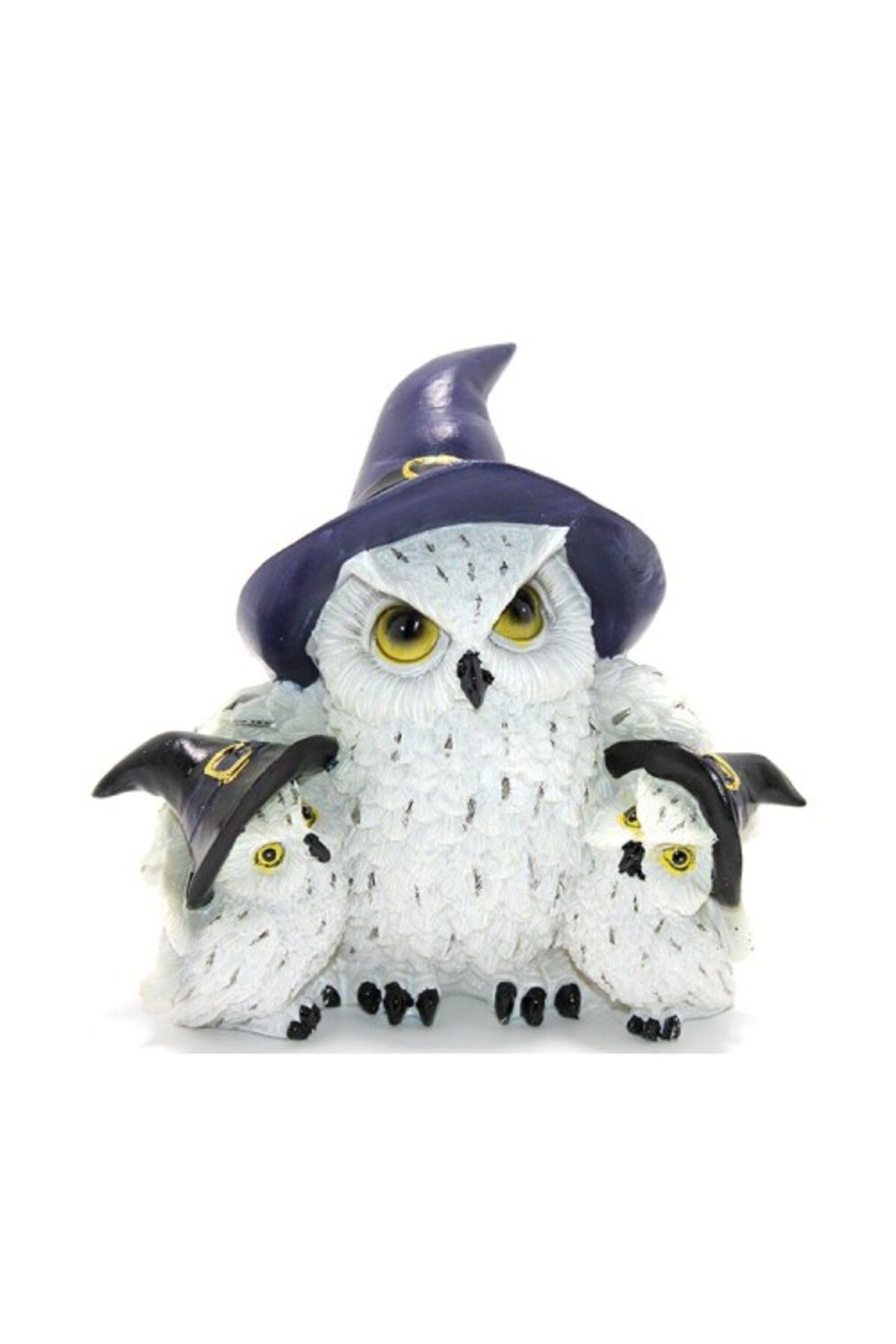 Mu Art Ahşap Polyester Baykuş Ailesi Model 2