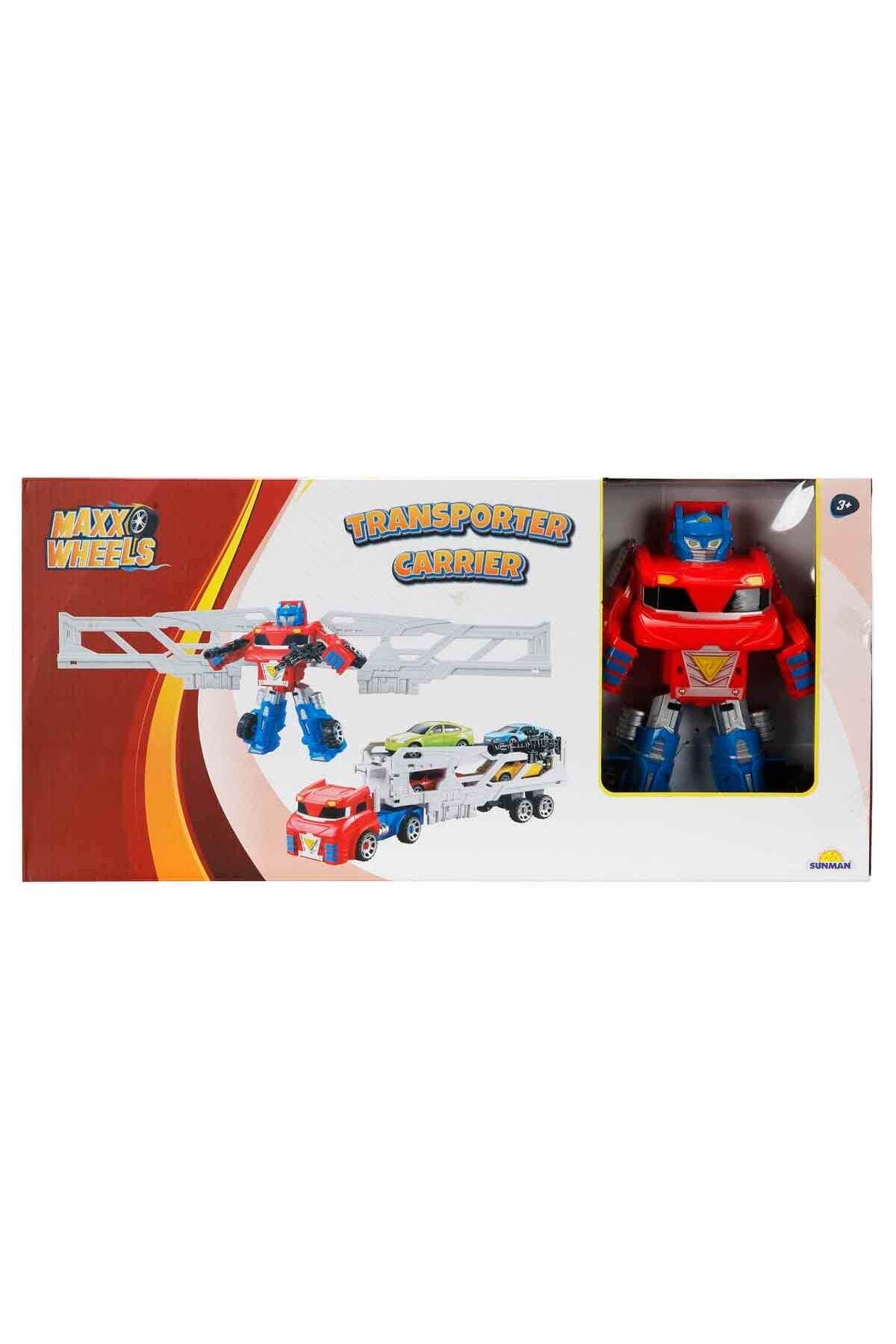Sunman-روبوت محول Maxx Wheels يمكنه التحويل إلى ناقل 4
