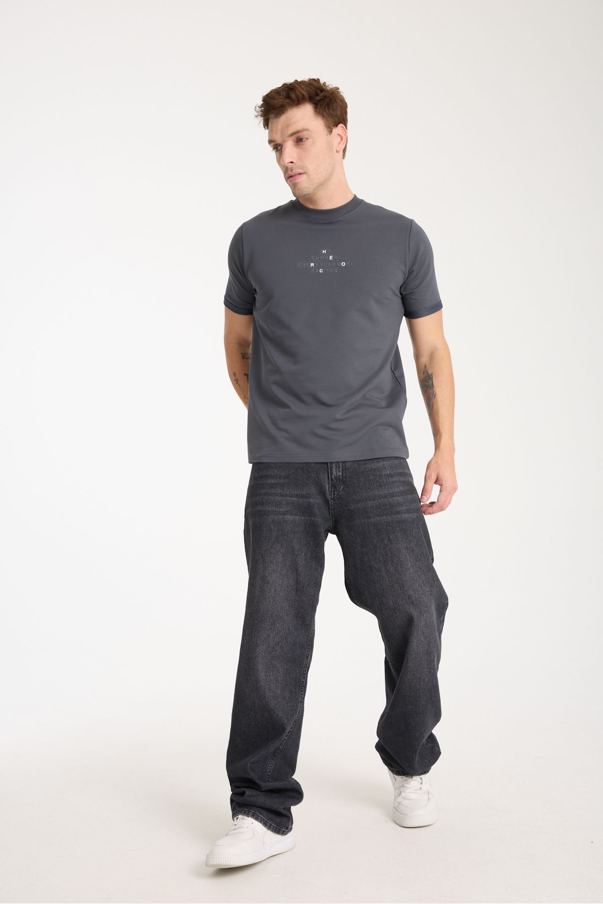 Redline-Frame Men's Oversize T-Shirt 3