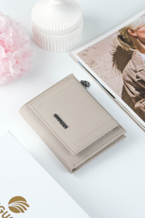 ESGUARE Kadın %100 Hakiki Deri Zarif Tasarım Cüzdan