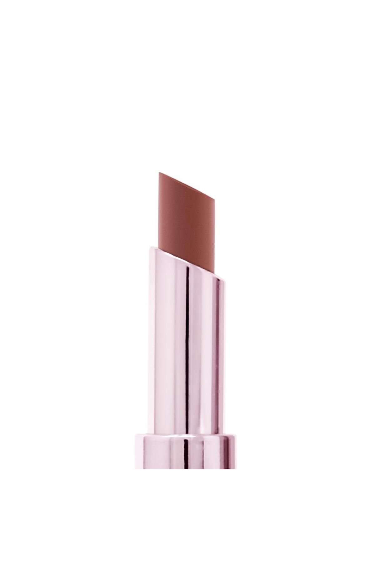 Maybelline New York رژ لب براق کننده Sensational Shine Compulsion رطوبت رسانی و تغذیه لب ها شماره 65 رنگ قهوه ای