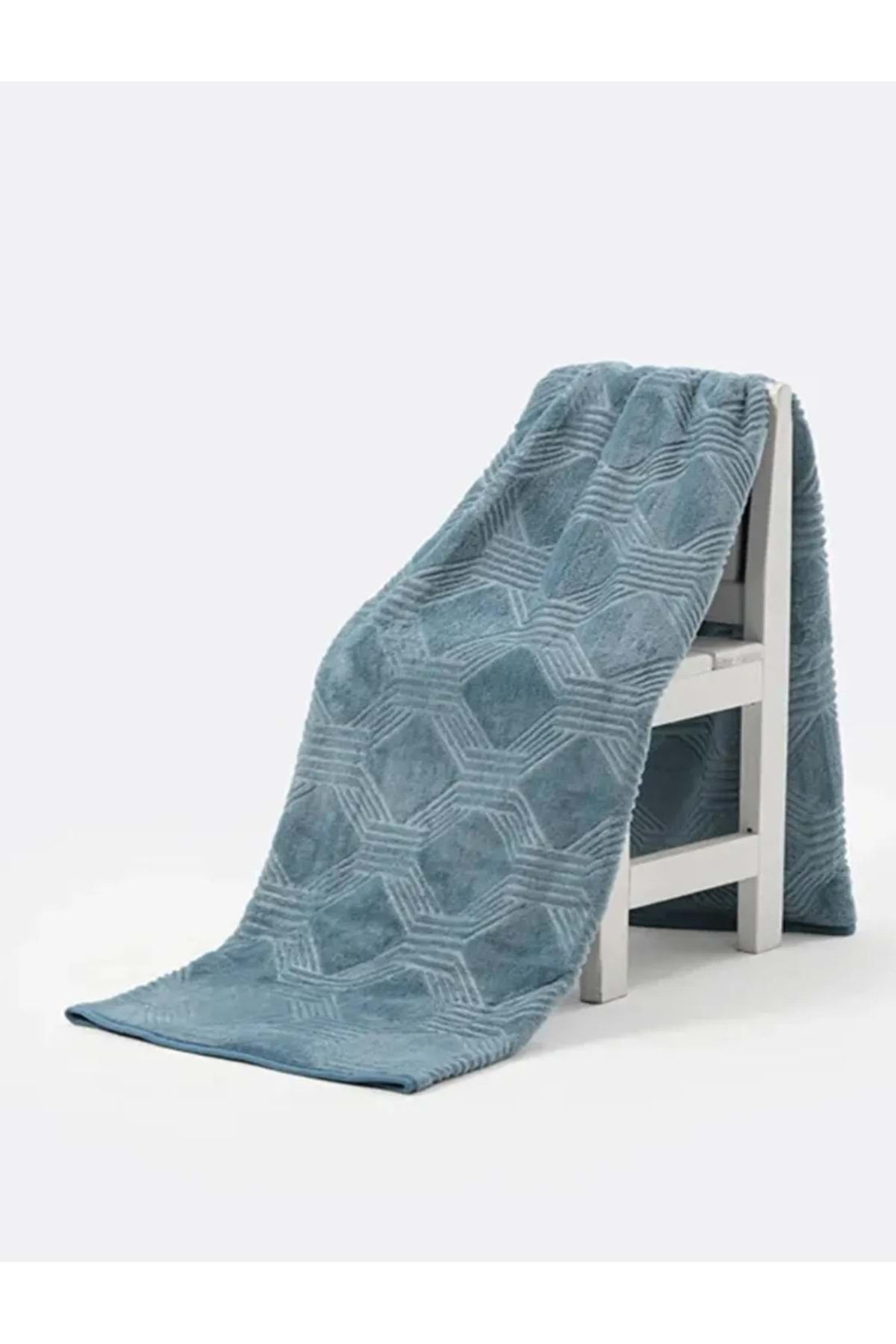 پتوی یک نفره آبی یتو پتو تک مدله ای 155X220 سانتی متر  Özdilek