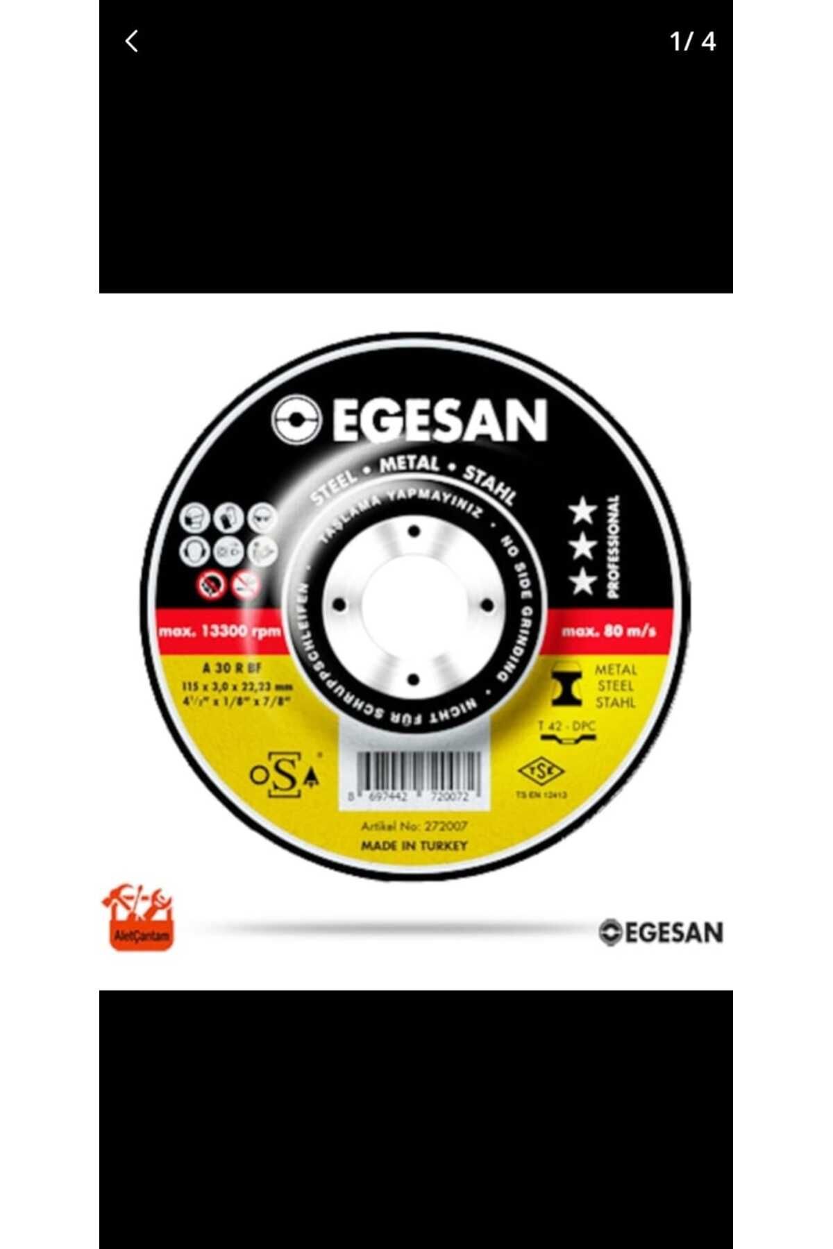 Egesan Metal Kesici Disk Spiral Flex Taşı 230 mm