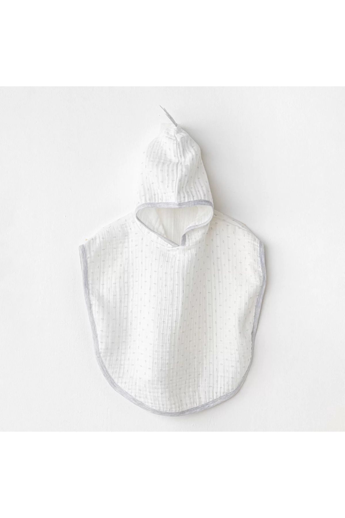 RUBY BOUTİQUE Andywawa Ac24726 Müslin Wawa Boys Bebek Panço White